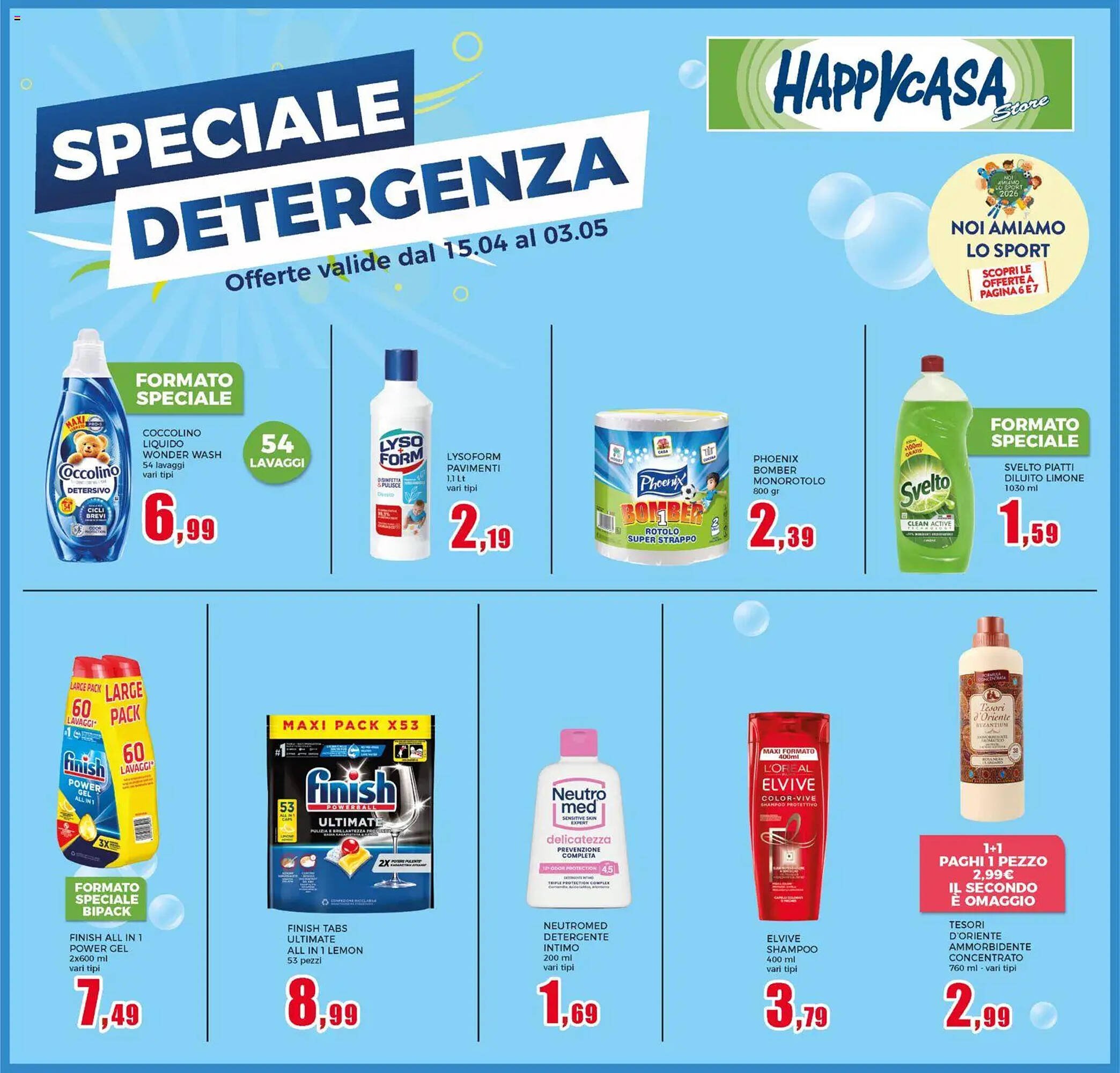 Volantino Happy Casa (2026-04-15 - 2026-05-03)