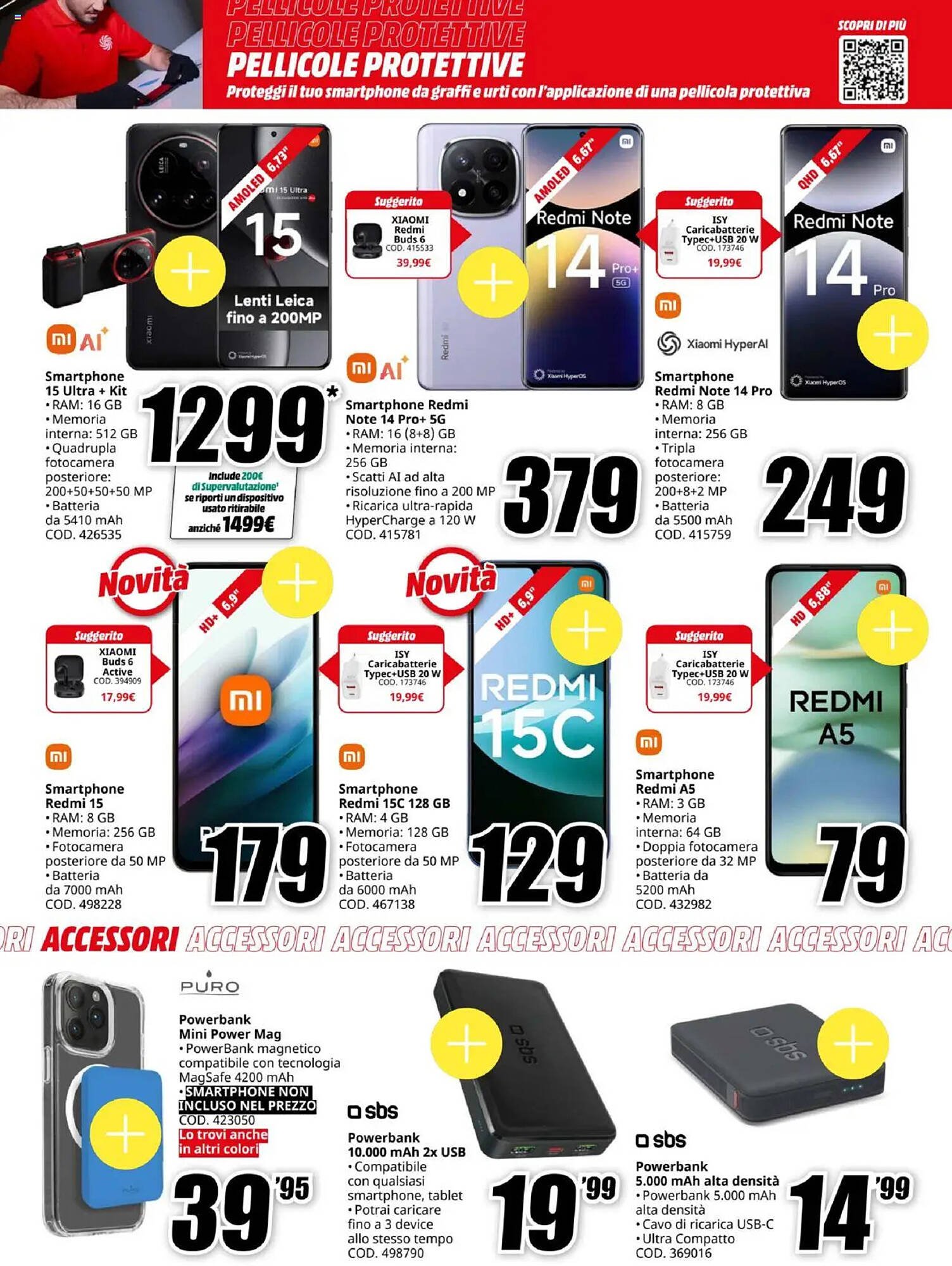 Volantino MediaWorld (2025-08-21 - 2025-08-31)