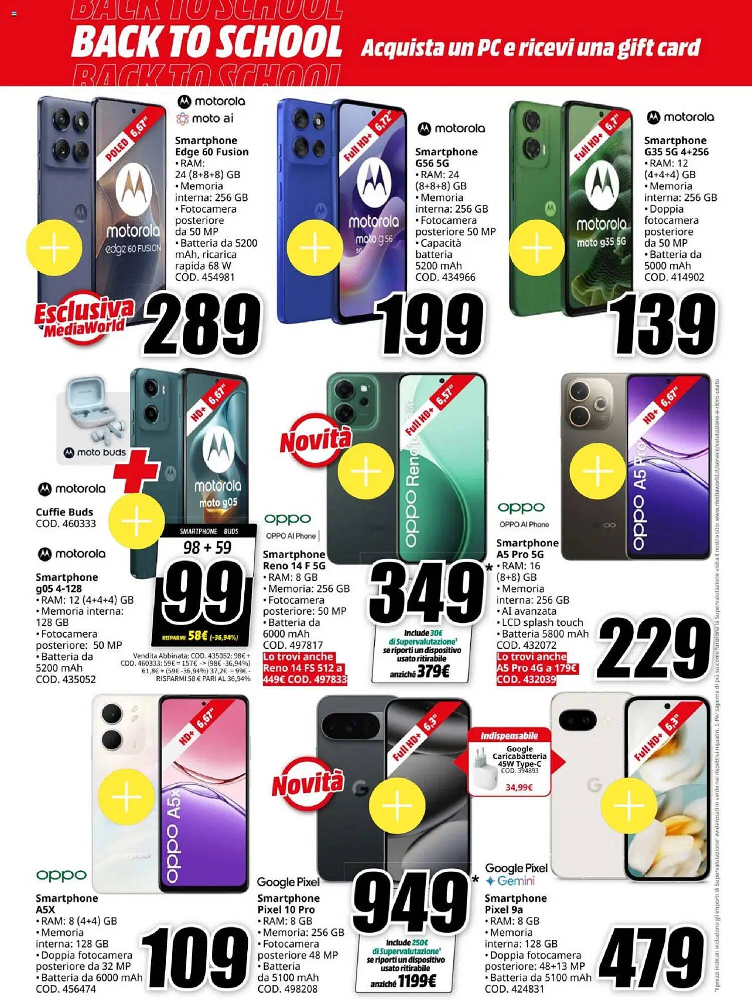 Volantino MediaWorld (2025-08-21 - 2025-08-31)
