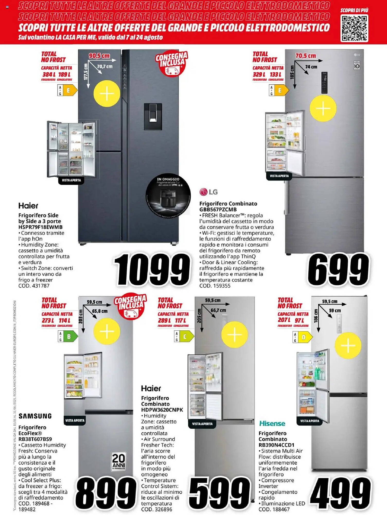 Volantino MediaWorld (2025-08-21 - 2025-08-31)