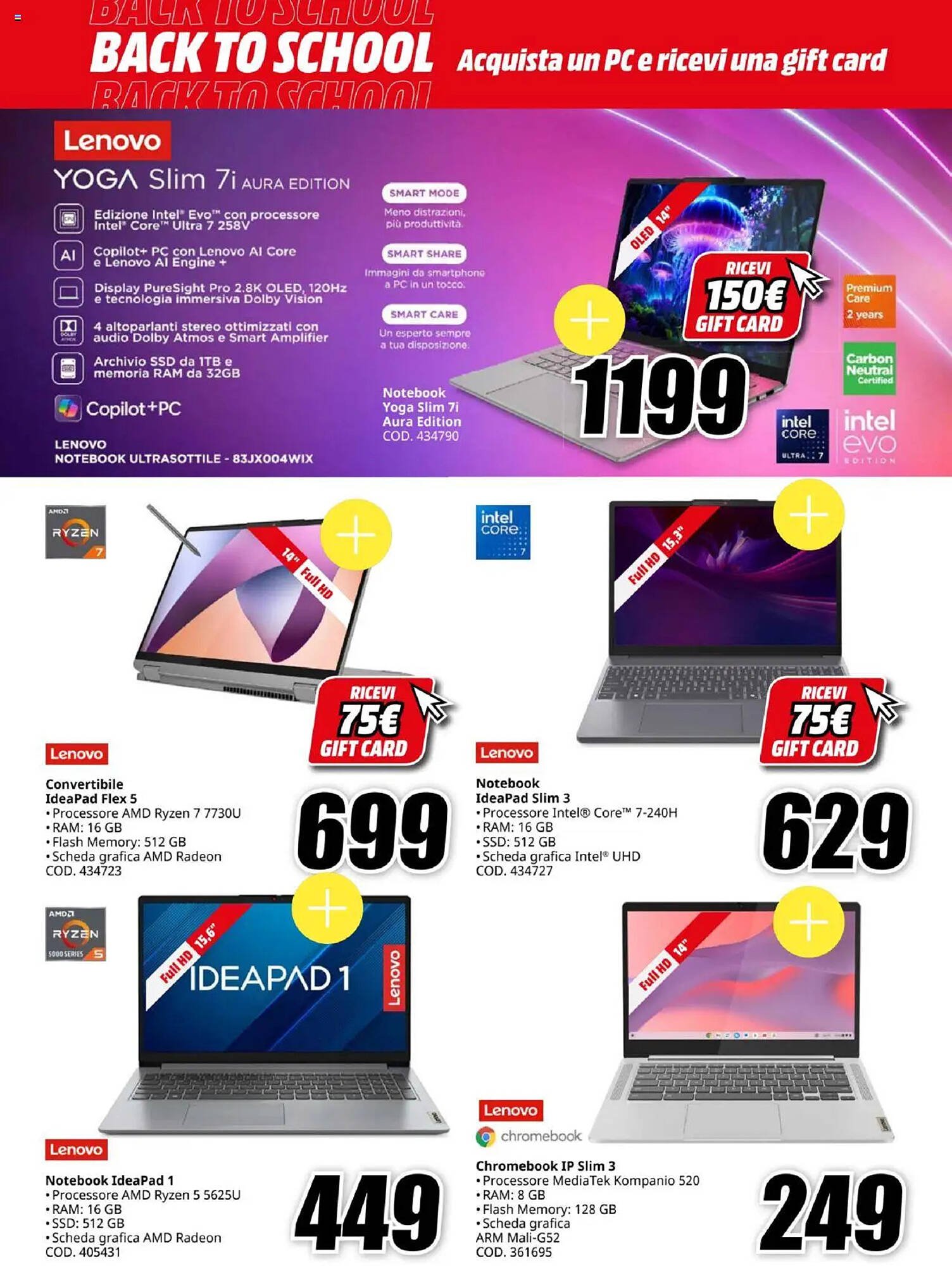 Volantino MediaWorld (2025-08-21 - 2025-08-31)