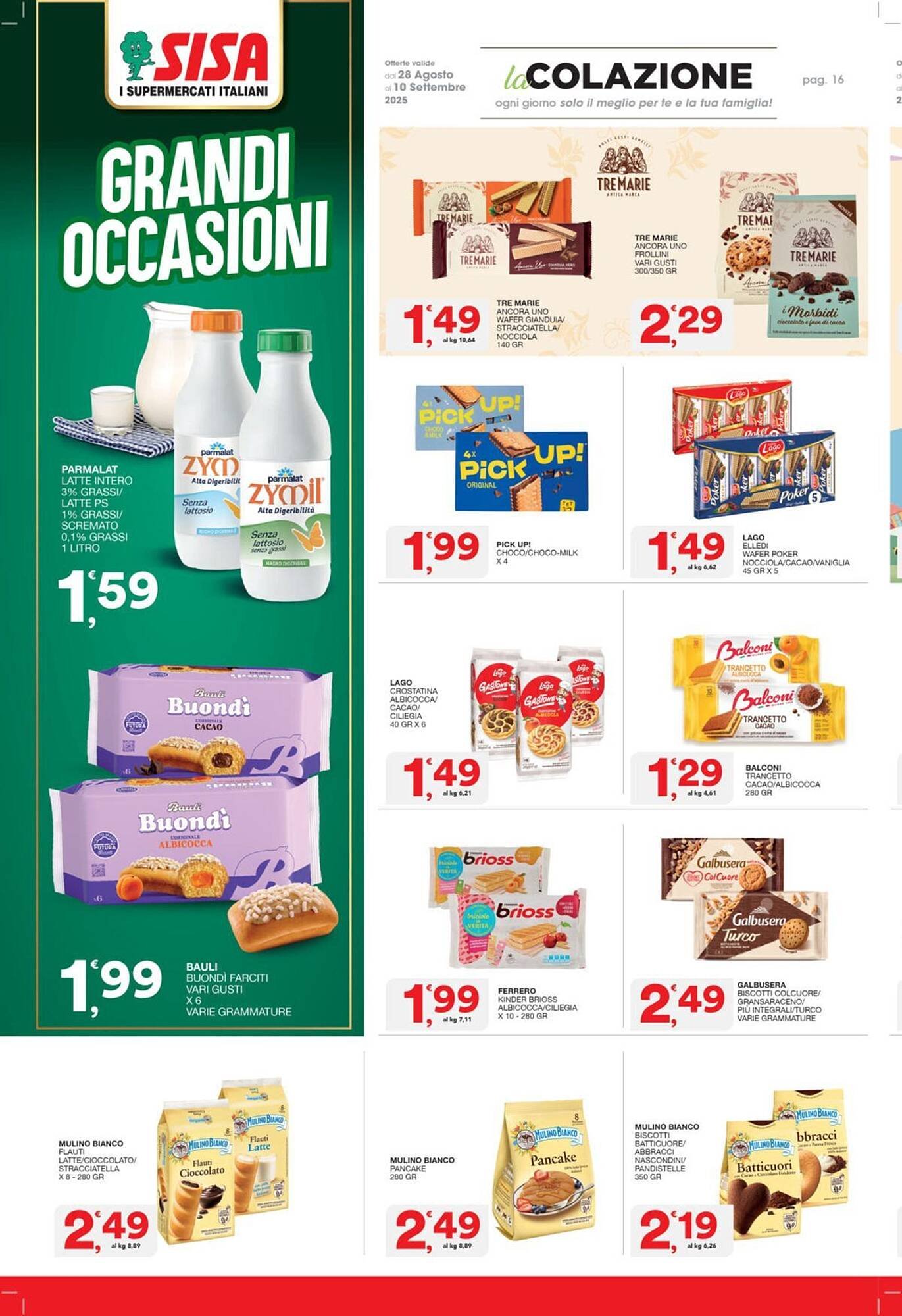 Volantino Sisa (2025-08-28 - 2025-09-24)