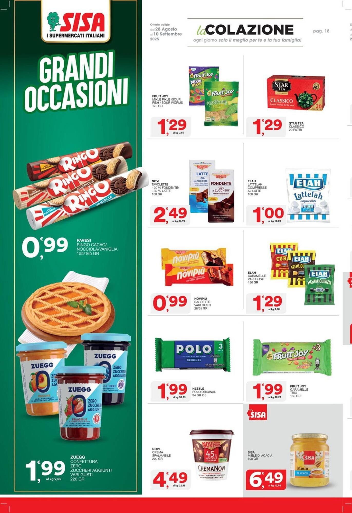 Volantino Sisa (2025-08-28 - 2025-09-24)