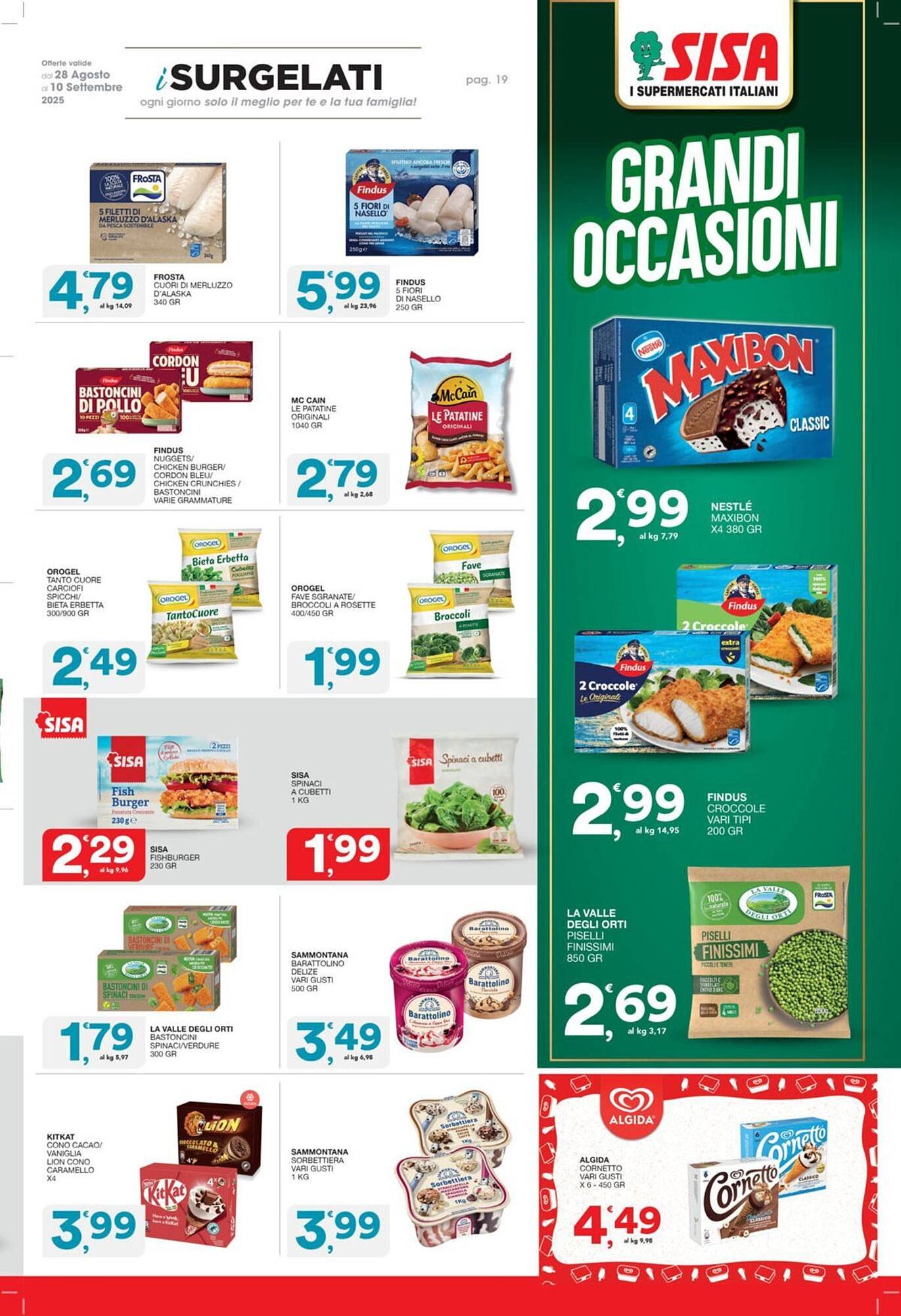 Volantino Sisa (2025-08-28 - 2025-09-24)
