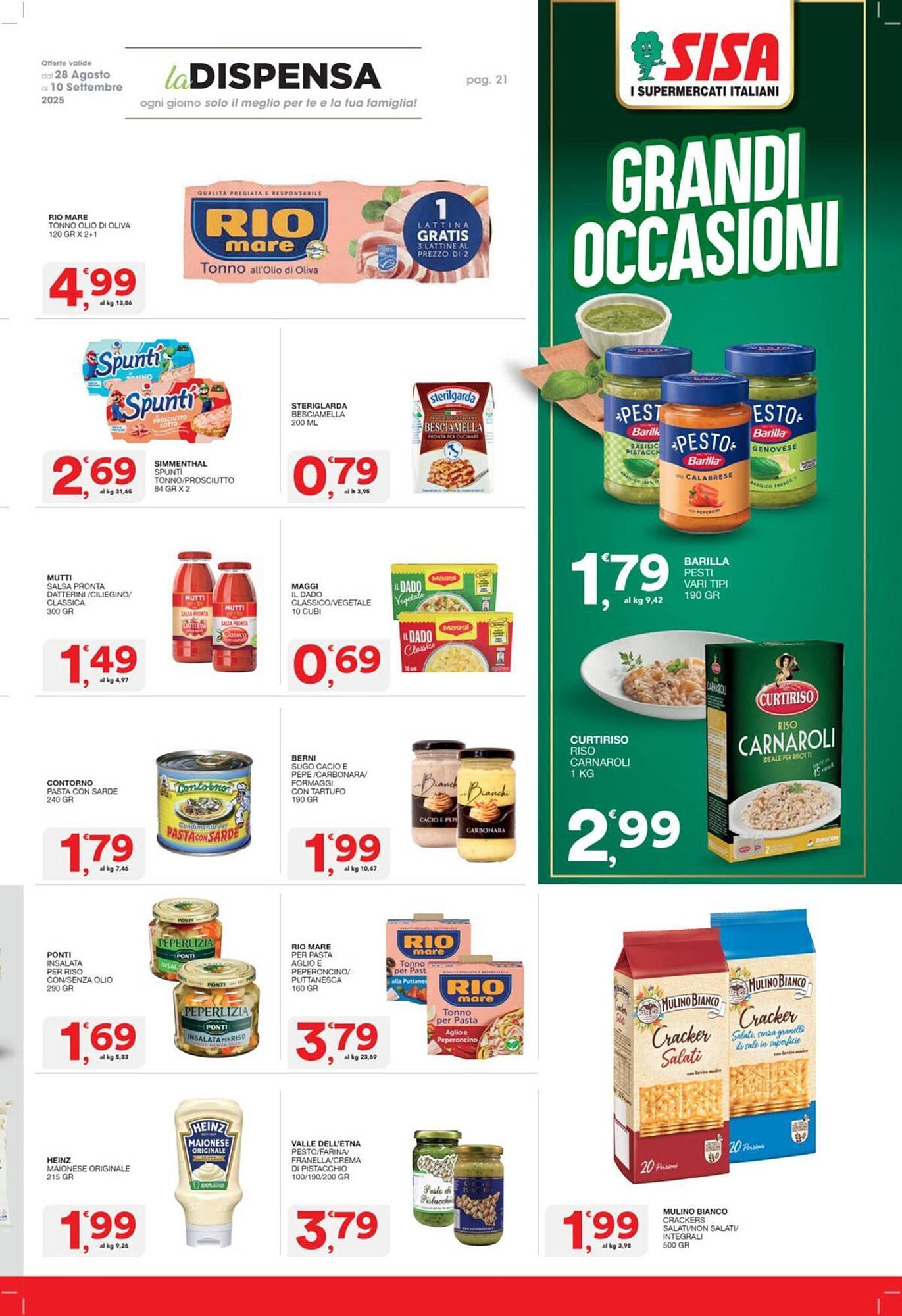 Volantino Sisa (2025-08-28 - 2025-09-24)