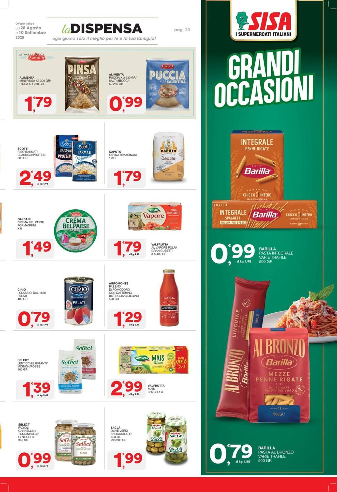Volantino Sisa (2025-08-28 - 2025-09-24)