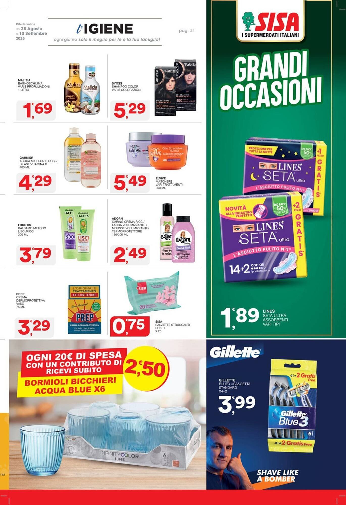 Volantino Sisa (2025-08-28 - 2025-09-24)