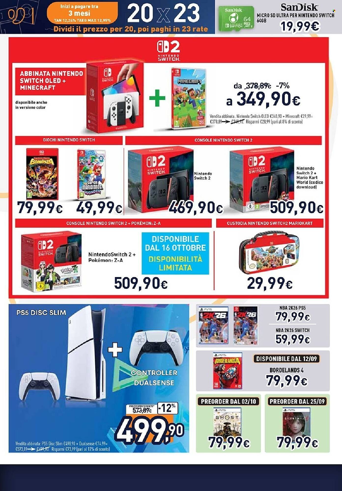 Volantino Unieuro (2025-09-05 - 2025-09-18)