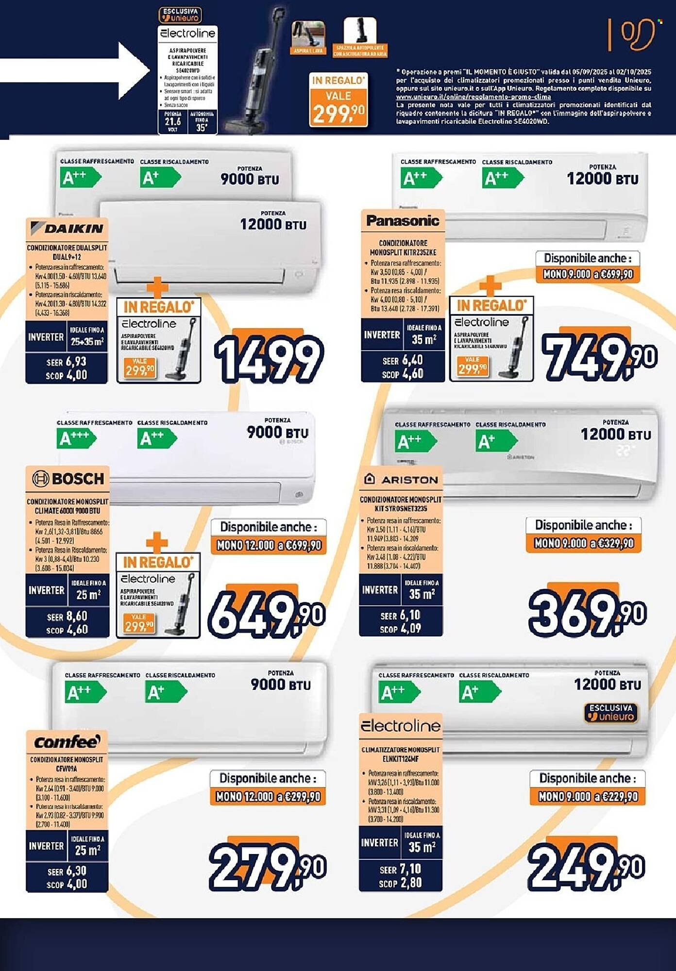 Volantino Unieuro (2025-09-05 - 2025-09-18)