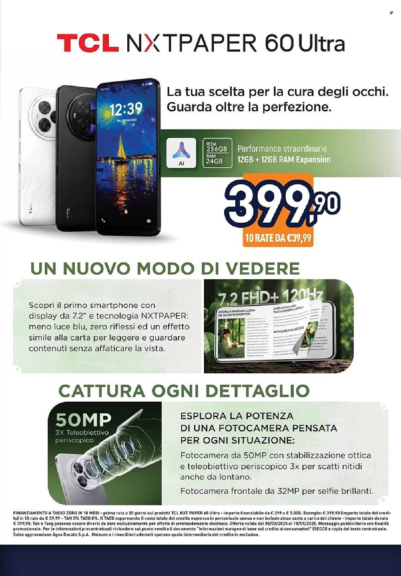 Volantino Unieuro (2025-09-05 - 2025-09-18)