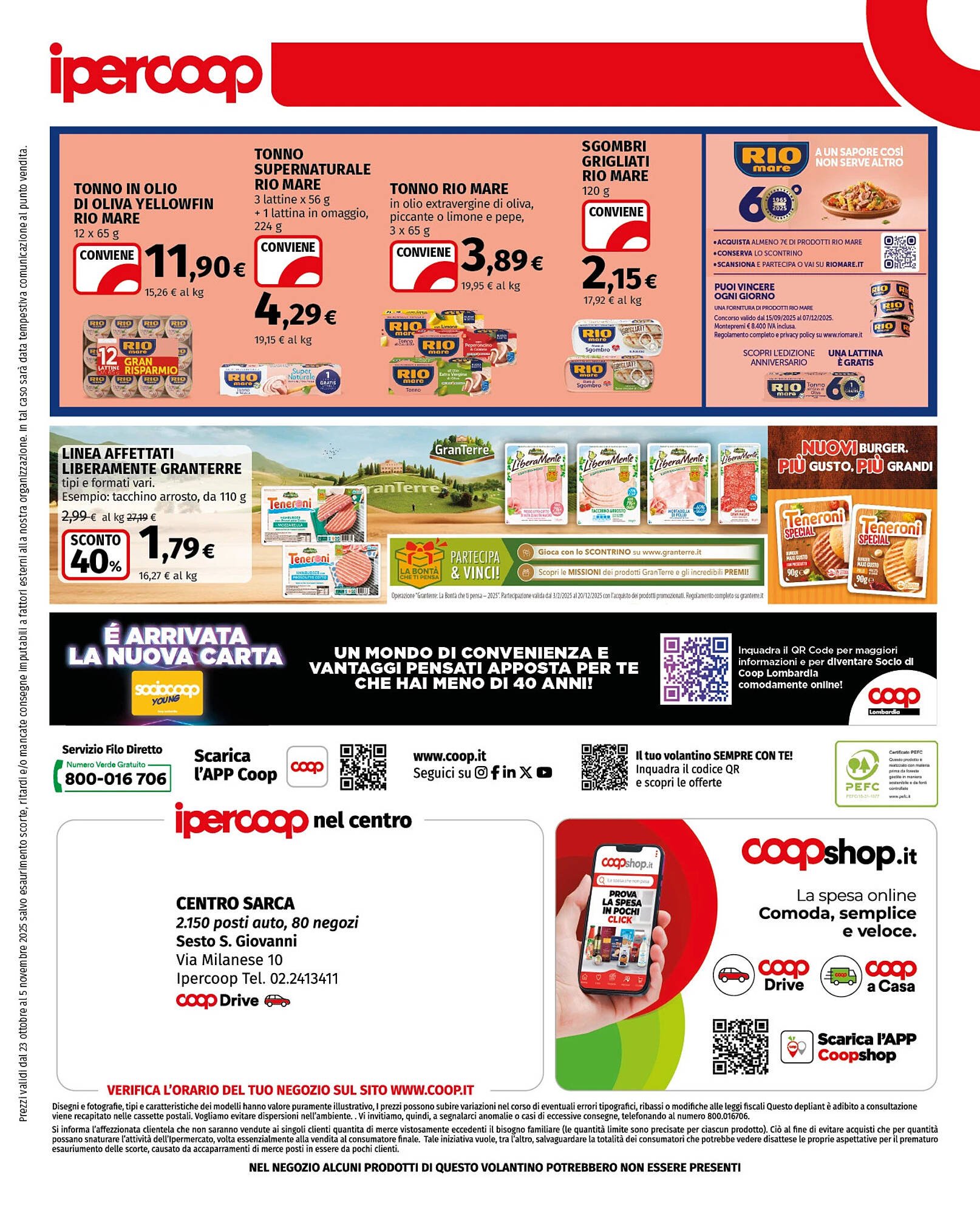 Volantino Ipercoop (2025-10-23 - 2025-11-05)