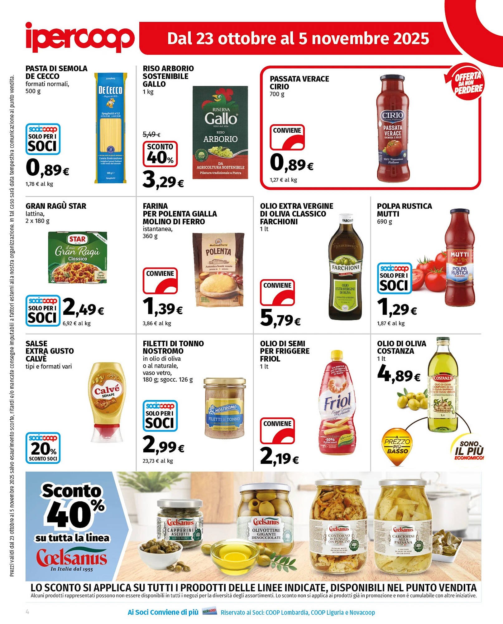 Volantino Ipercoop (2025-10-23 - 2025-11-05)