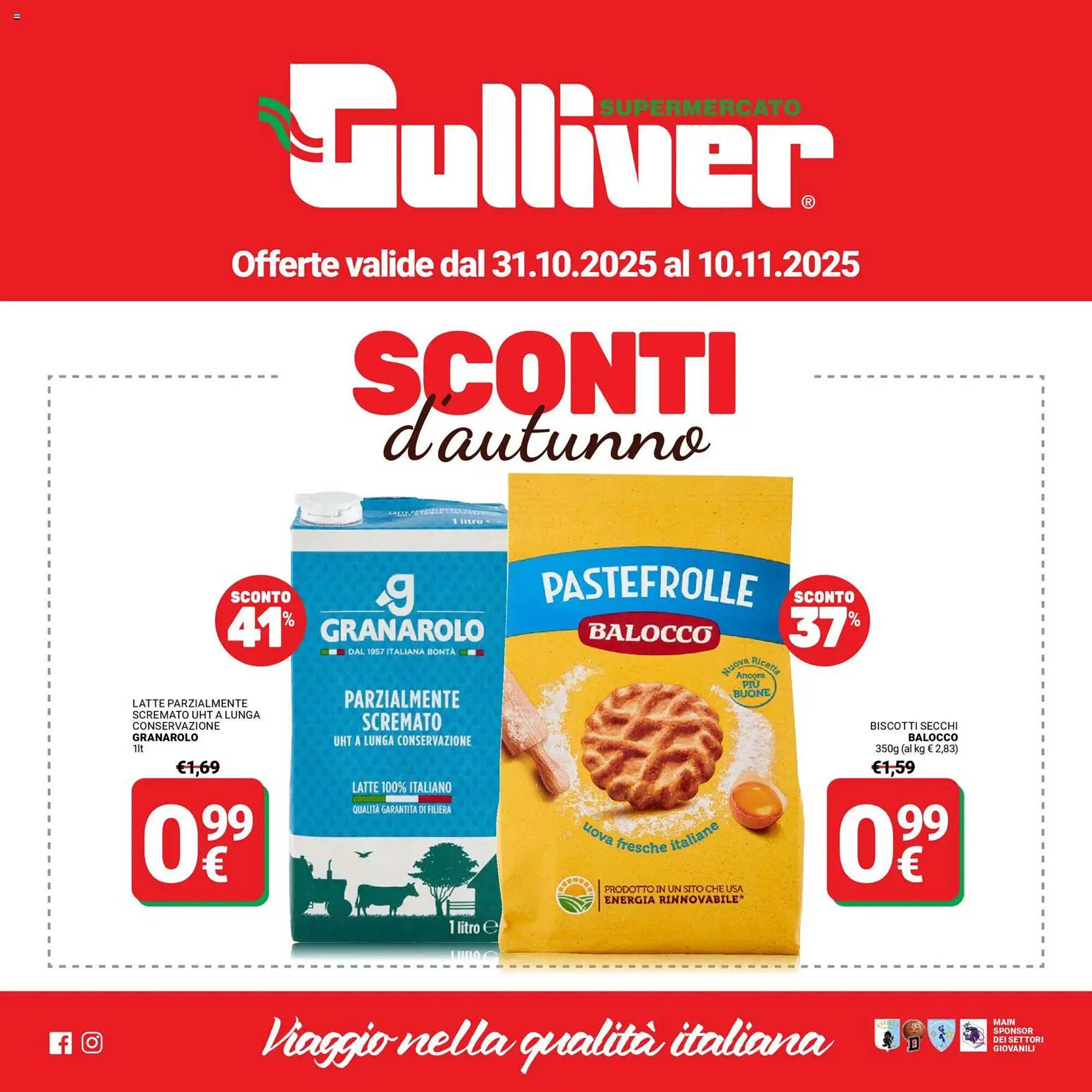 Volantino Supermercati Gulliver (2025-10-31 - 2025-11-10)