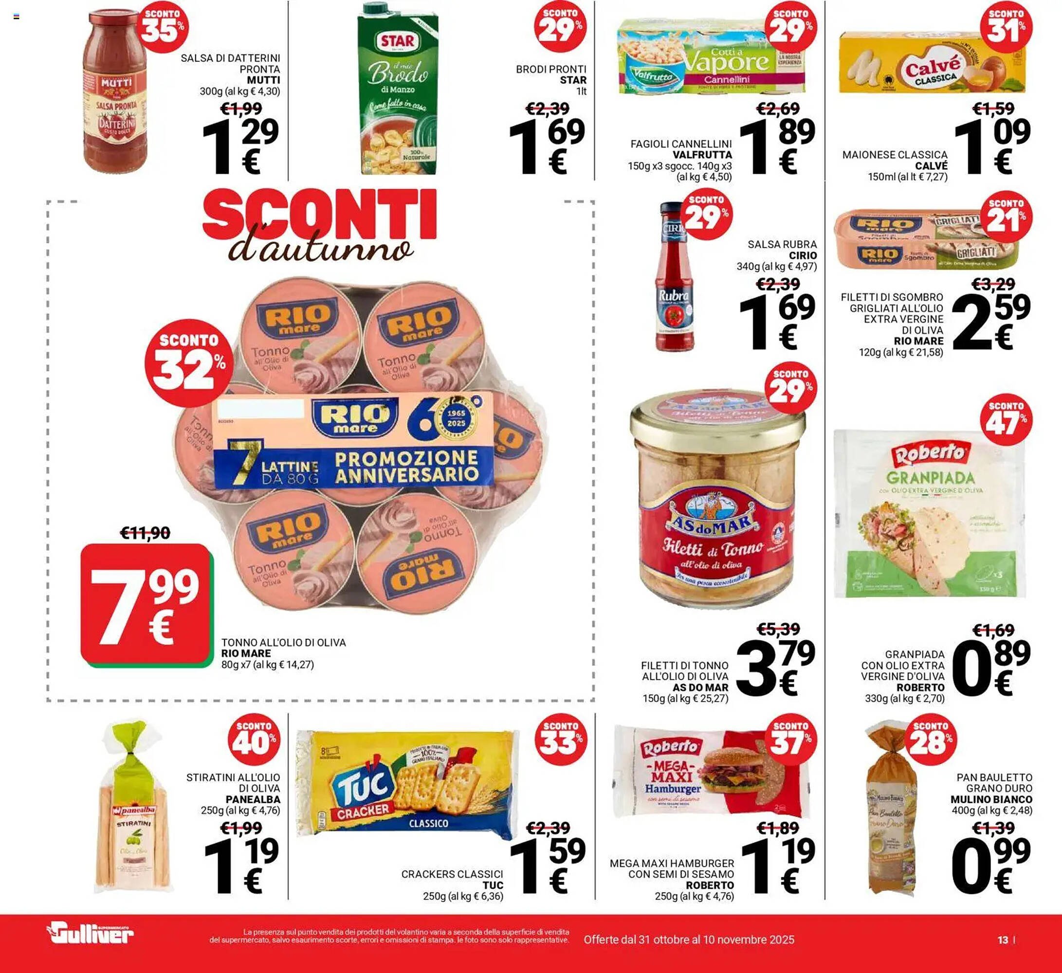 Volantino Supermercati Gulliver (2025-10-31 - 2025-11-10)