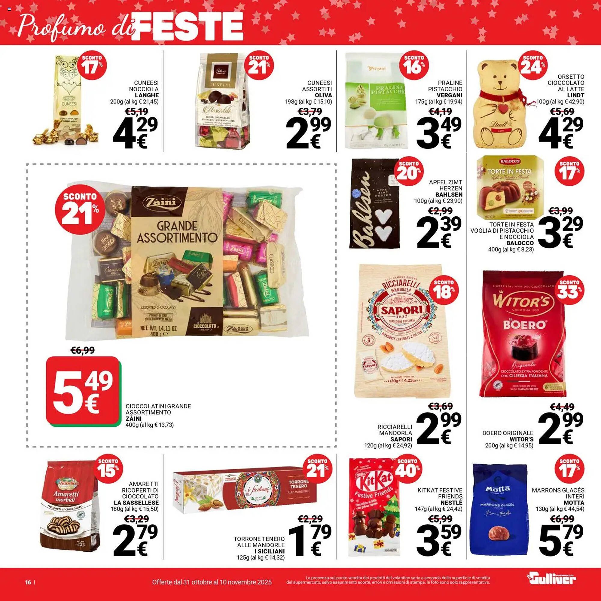 Volantino Supermercati Gulliver (2025-10-31 - 2025-11-10)