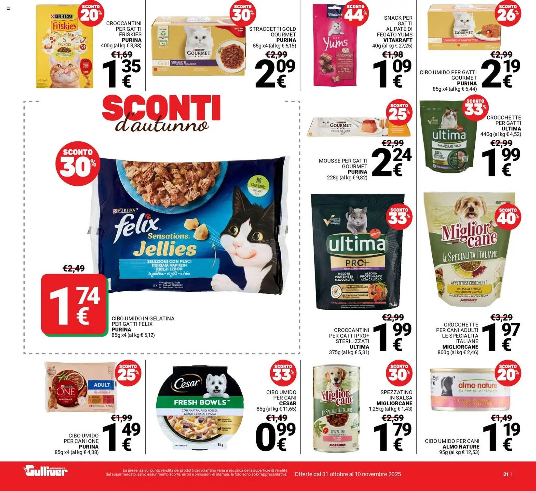 Volantino Supermercati Gulliver (2025-10-31 - 2025-11-10)