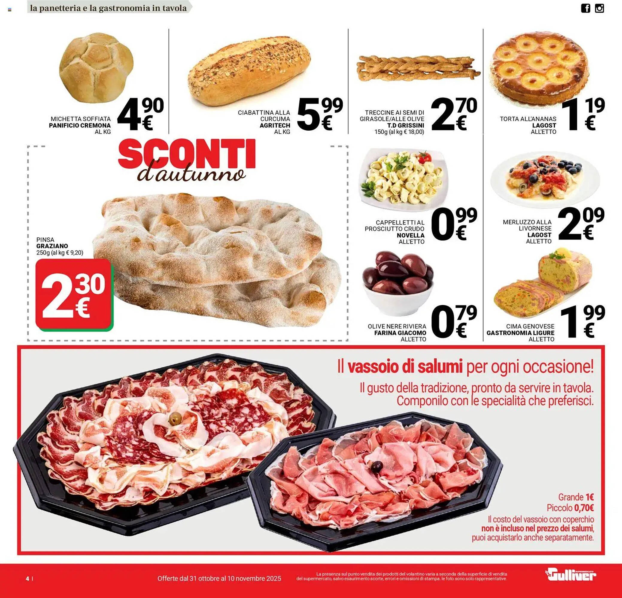 Volantino Supermercati Gulliver (2025-10-31 - 2025-11-10)