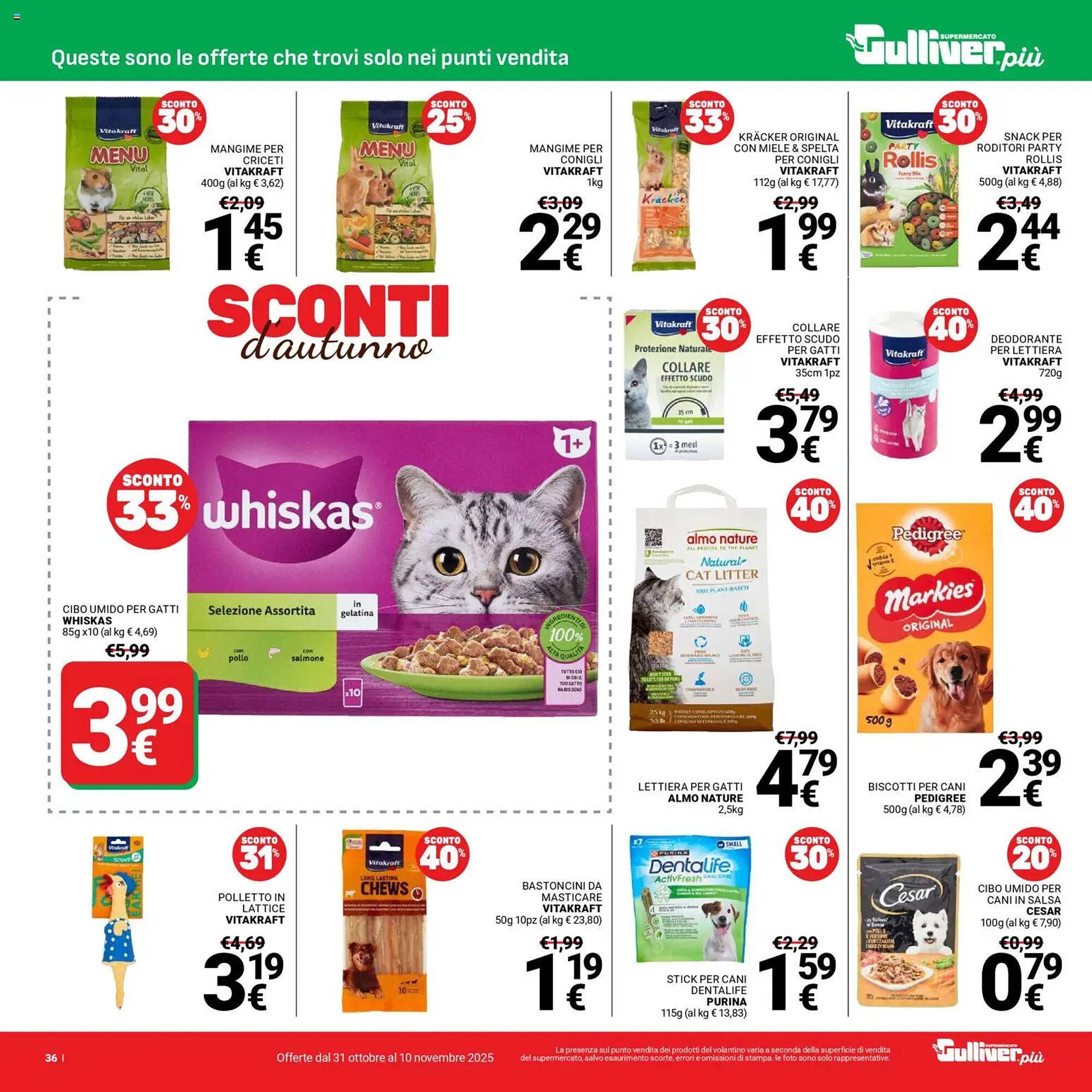 Volantino Supermercati Gulliver (2025-10-31 - 2025-11-10)