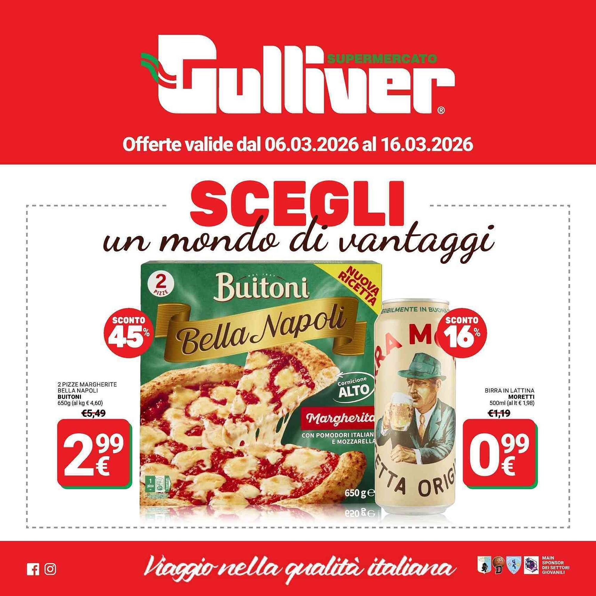 Volantino Supermercati Gulliver (2026-03-06 - 2026-03-16)
