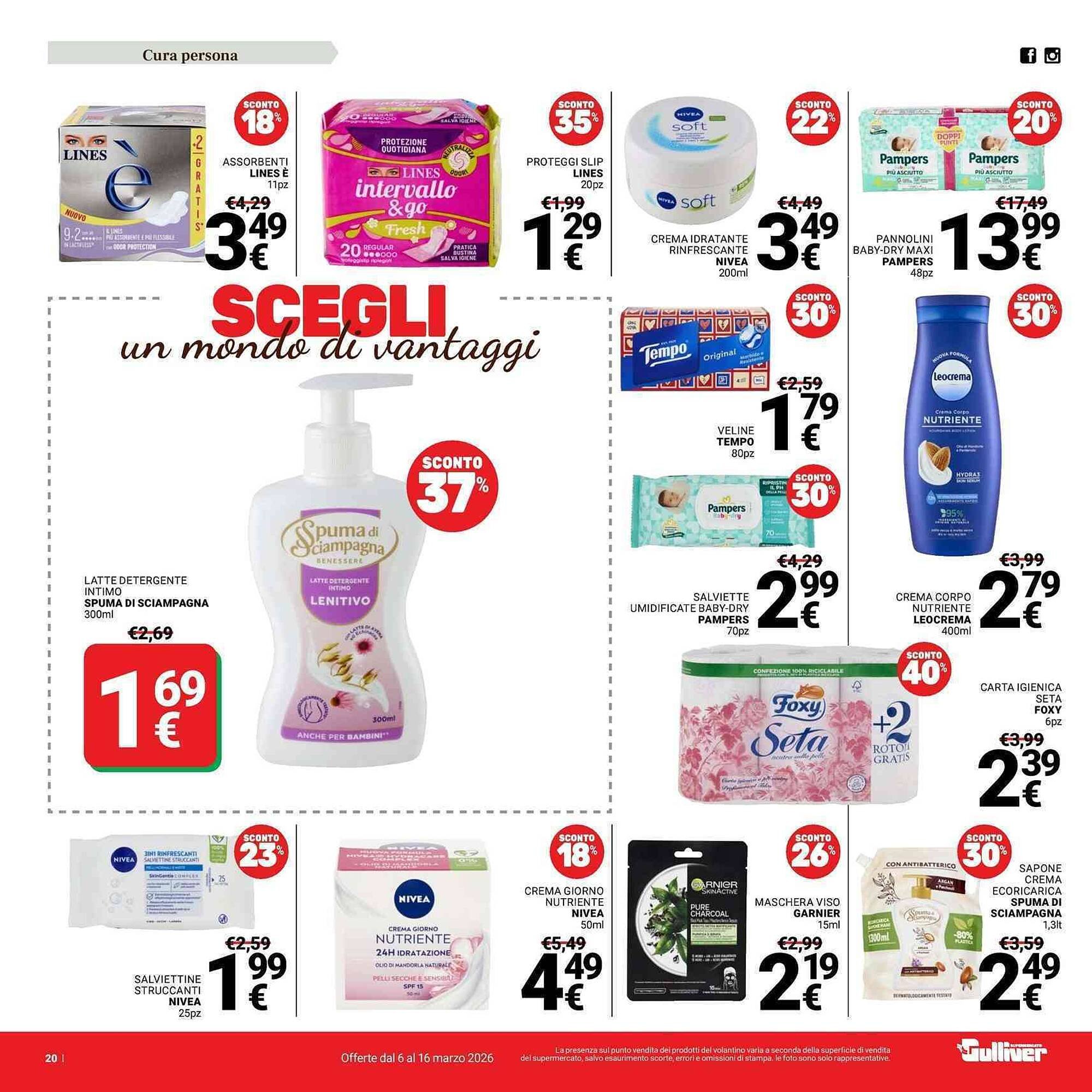 Volantino Supermercati Gulliver (2026-03-06 - 2026-03-16)