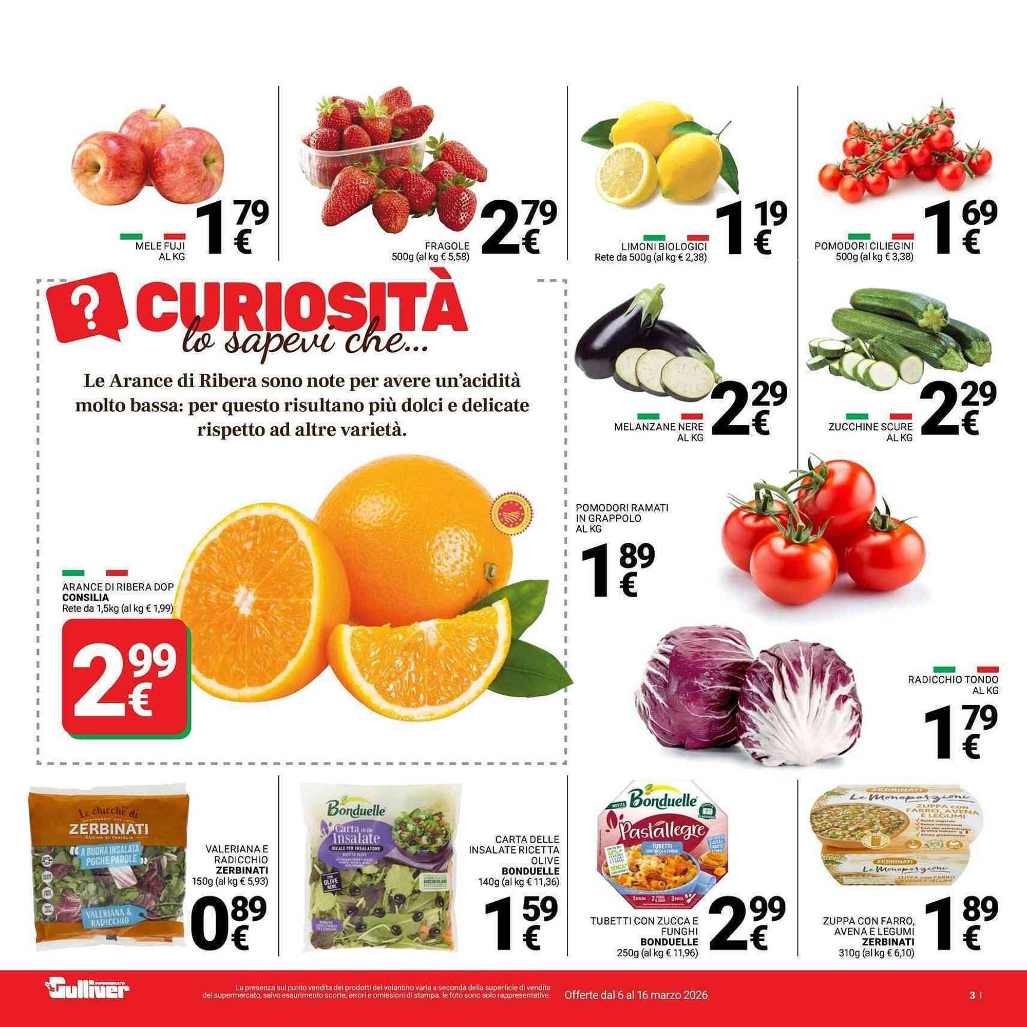 Volantino Supermercati Gulliver (2026-03-06 - 2026-03-16)