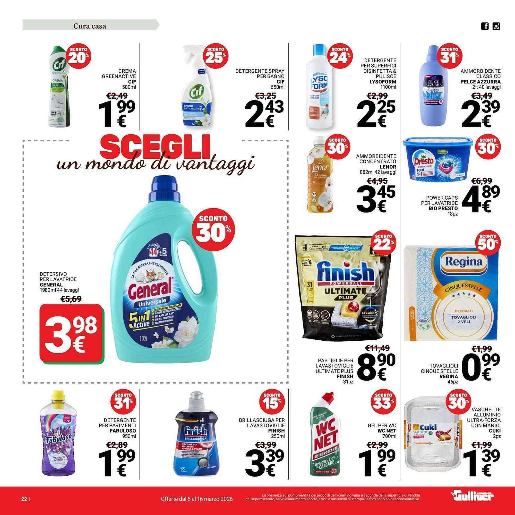 Volantino Supermercati Gulliver (2026-03-06 - 2026-03-16)