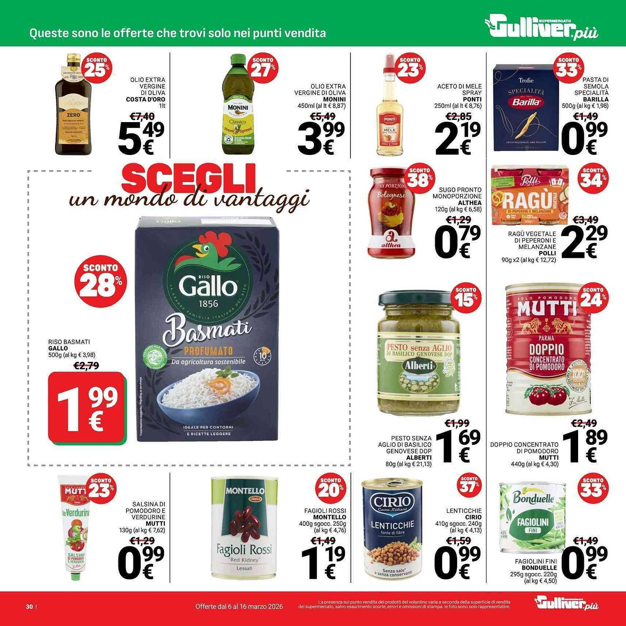 Volantino Supermercati Gulliver (2026-03-06 - 2026-03-16)
