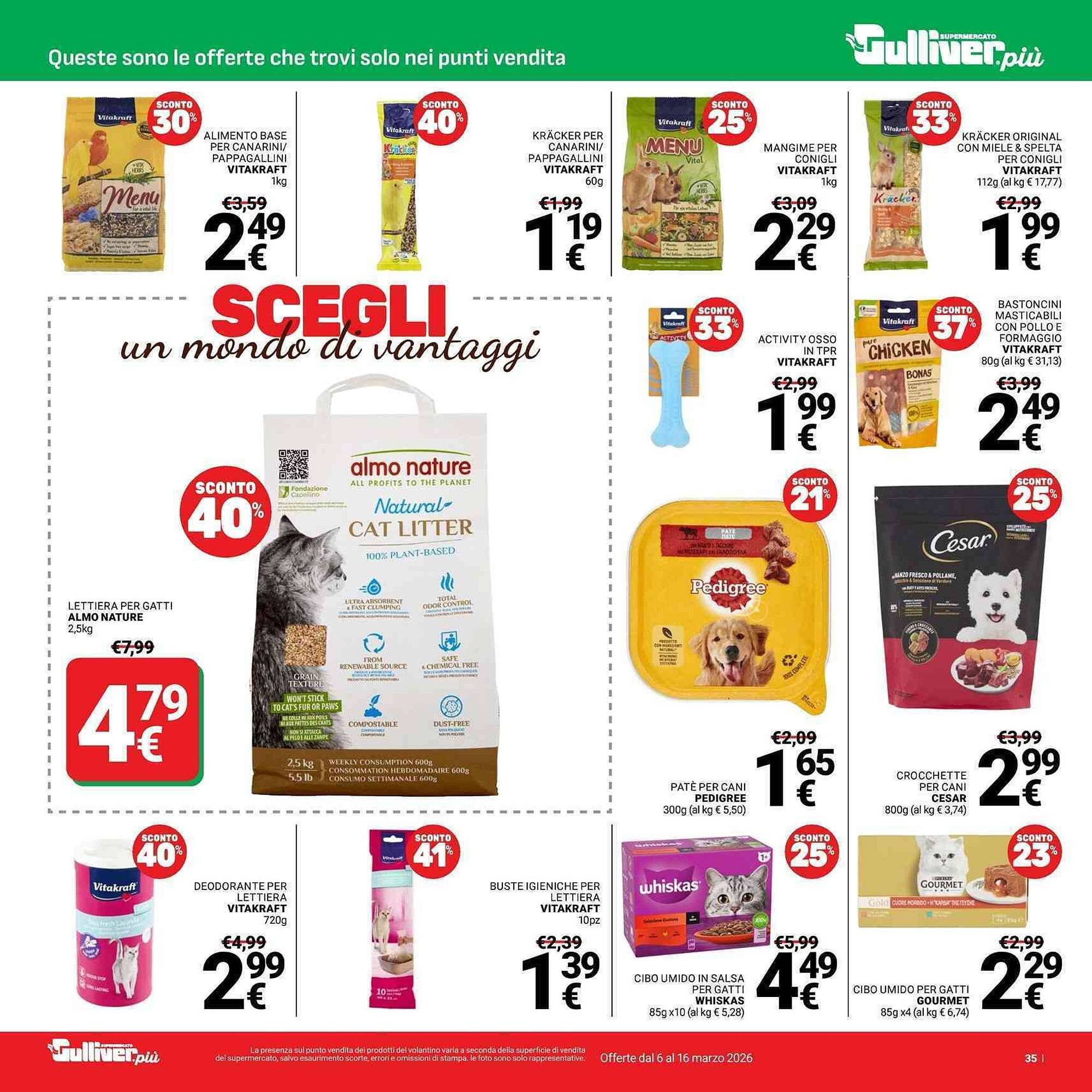 Volantino Supermercati Gulliver (2026-03-06 - 2026-03-16)