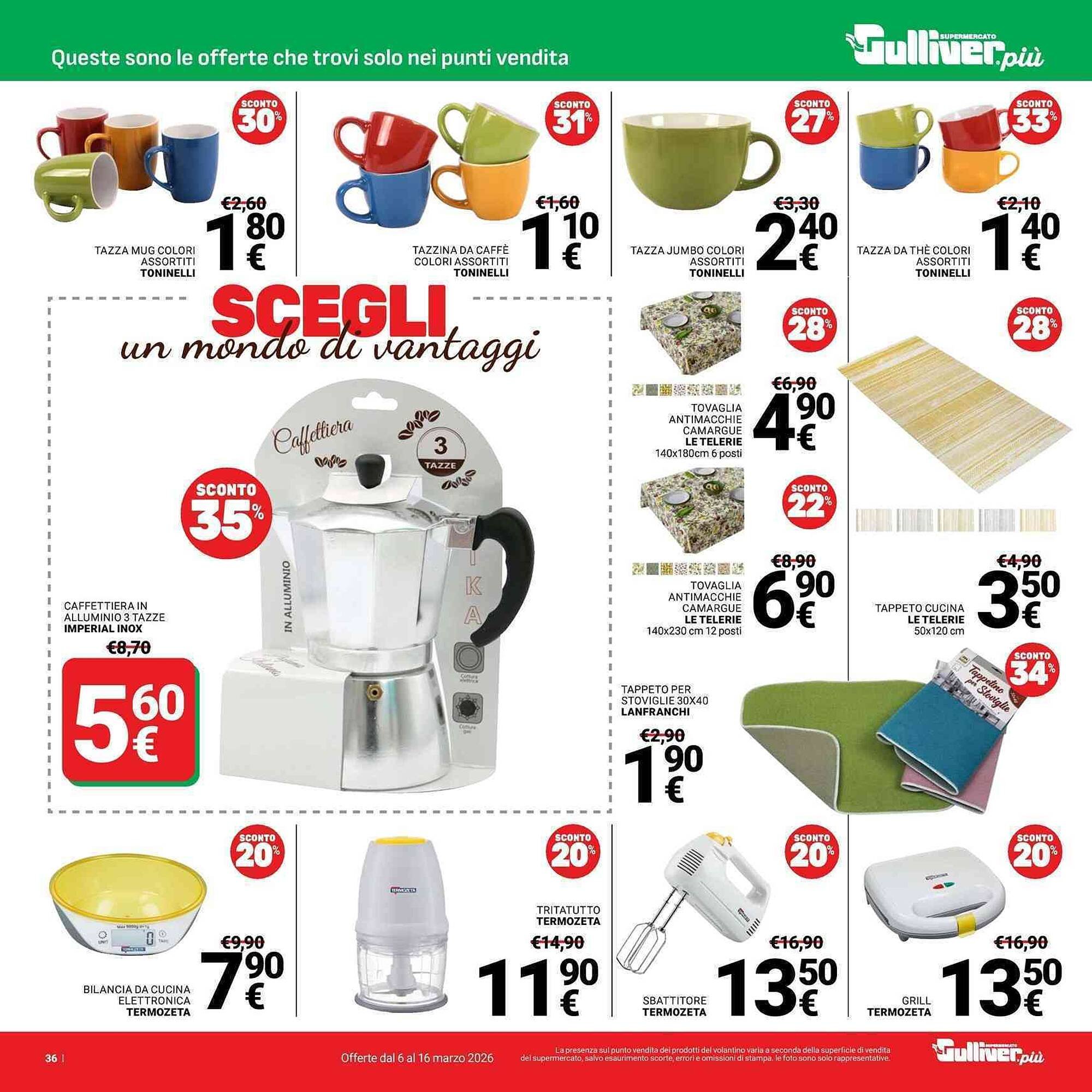 Volantino Supermercati Gulliver (2026-03-06 - 2026-03-16)