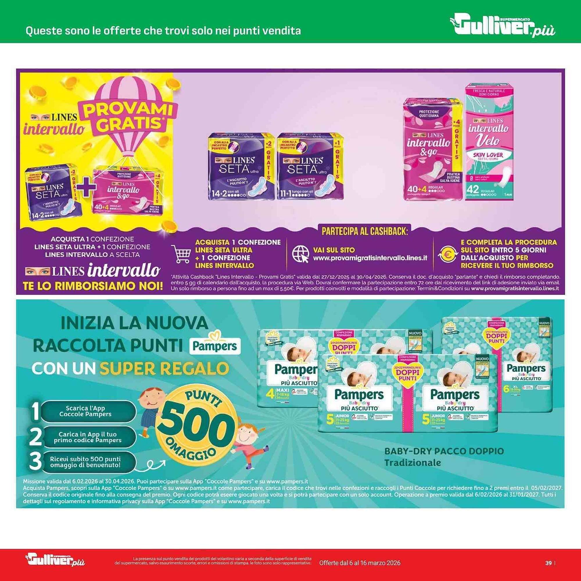 Volantino Supermercati Gulliver (2026-03-06 - 2026-03-16)