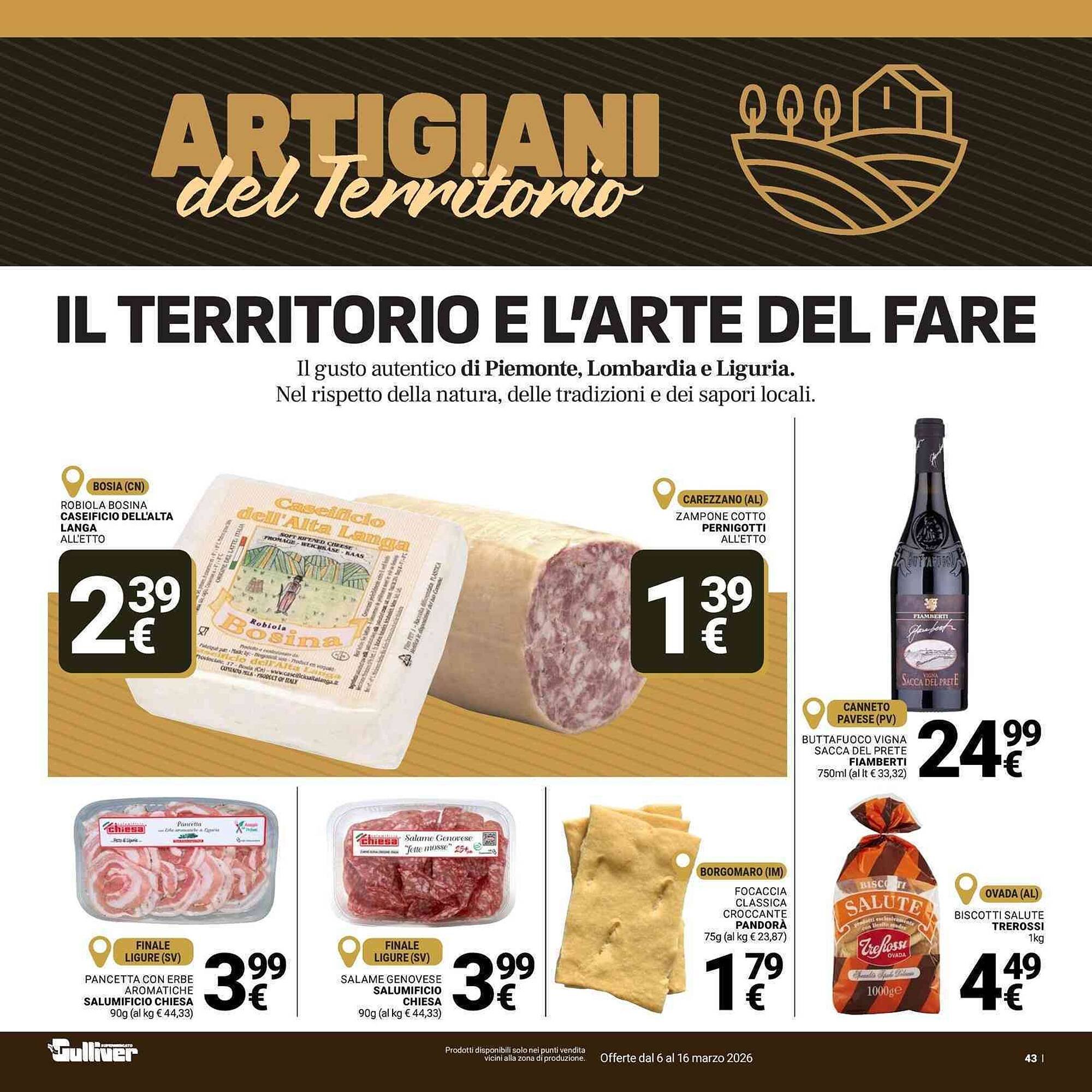 Volantino Supermercati Gulliver (2026-03-06 - 2026-03-16)