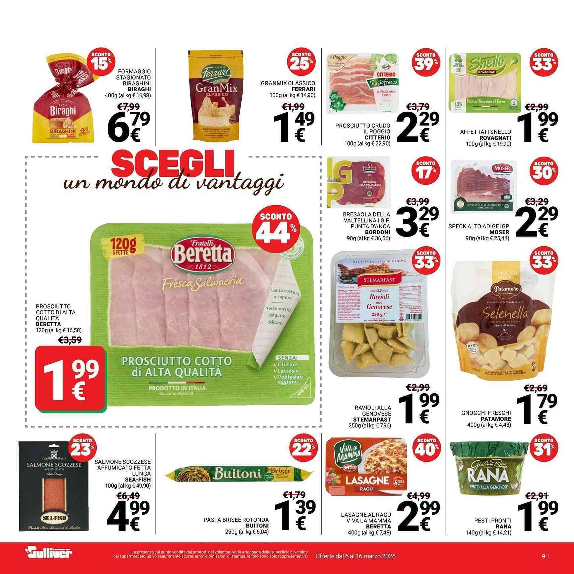 Volantino Supermercati Gulliver (2026-03-06 - 2026-03-16)