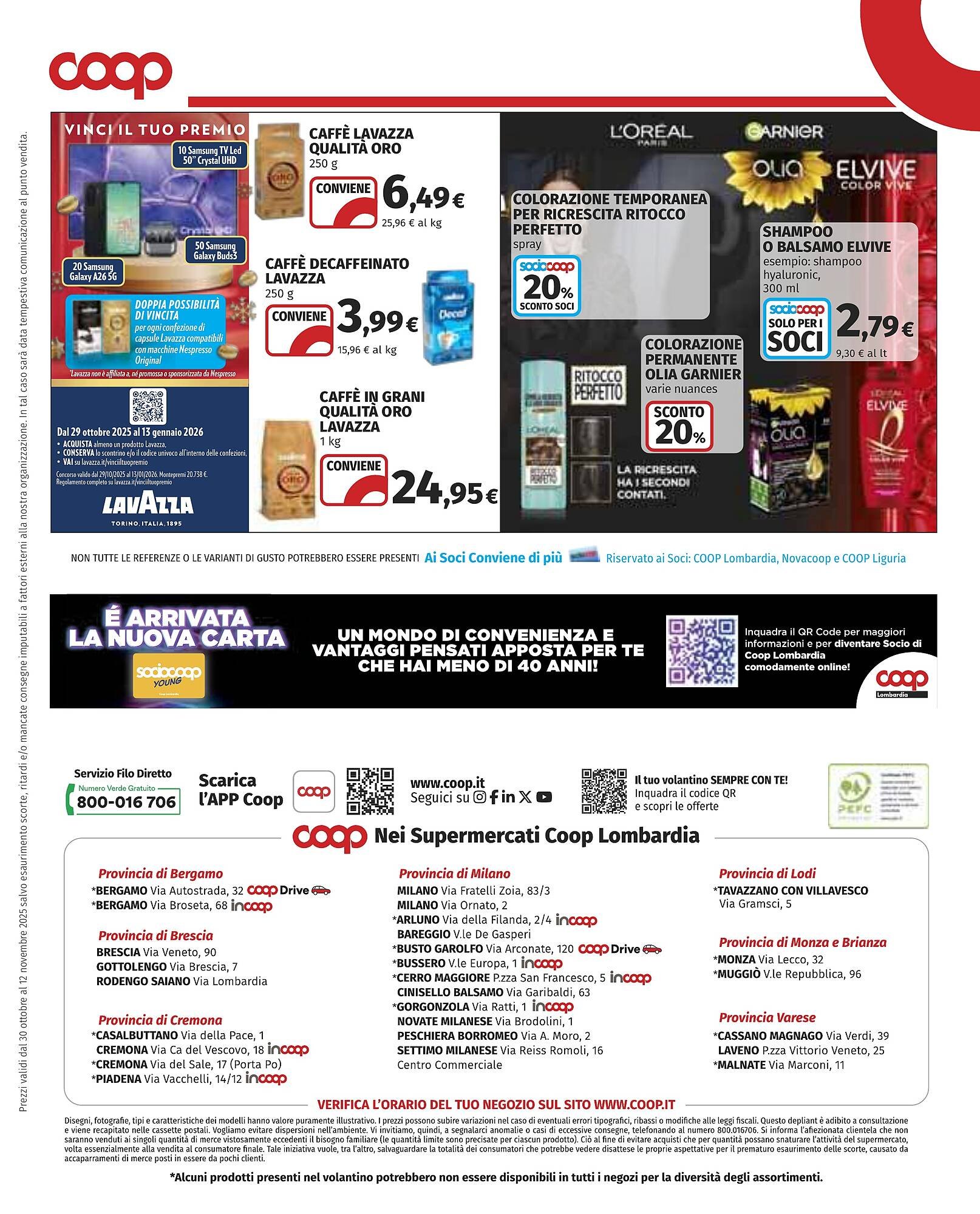 Volantino Coop (2025-10-30 - 2025-11-12)