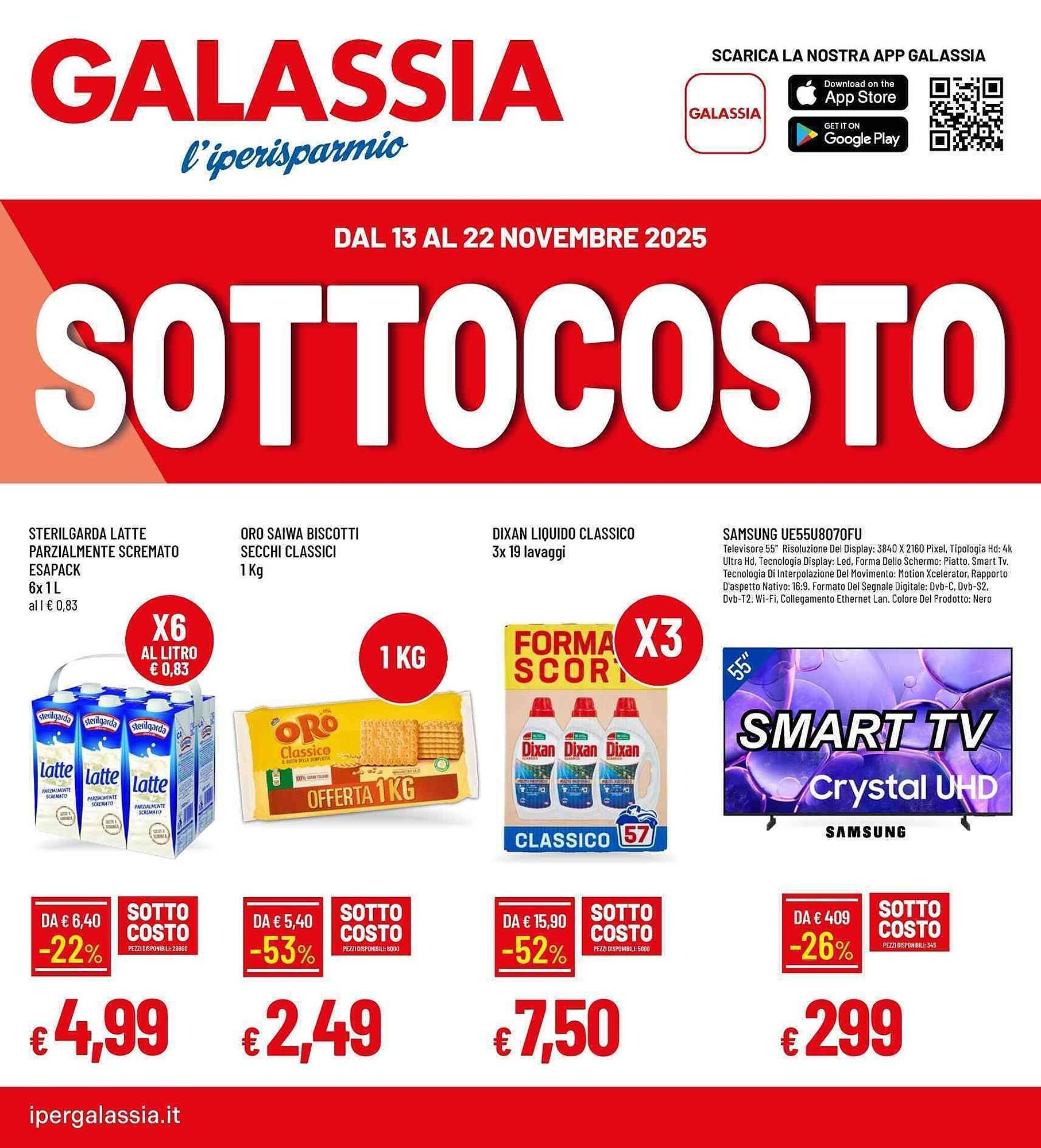 Volantino Galassia (2025-11-13 - 2025-11-22)