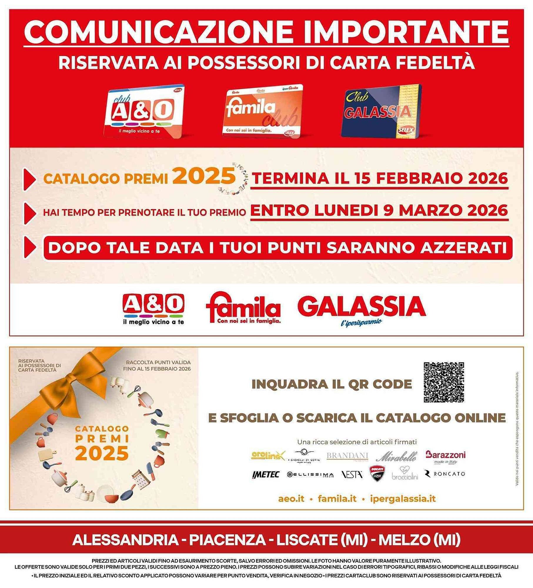 Volantino Galassia (2025-11-13 - 2025-11-22)