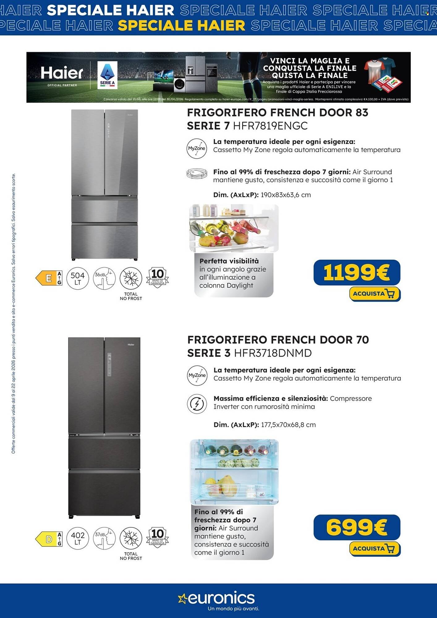 Volantino Euronics (2026-04-09 - 2026-04-22)