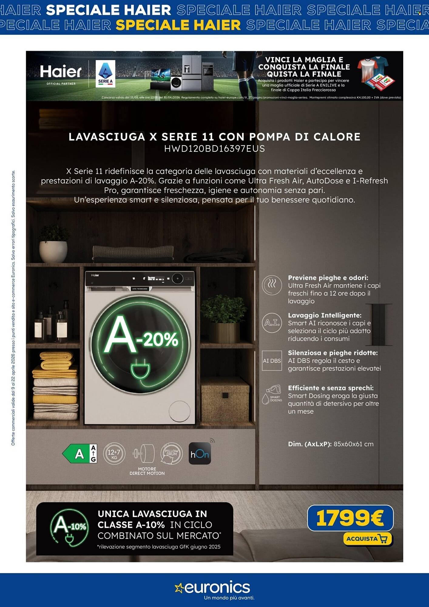 Volantino Euronics (2026-04-09 - 2026-04-22)
