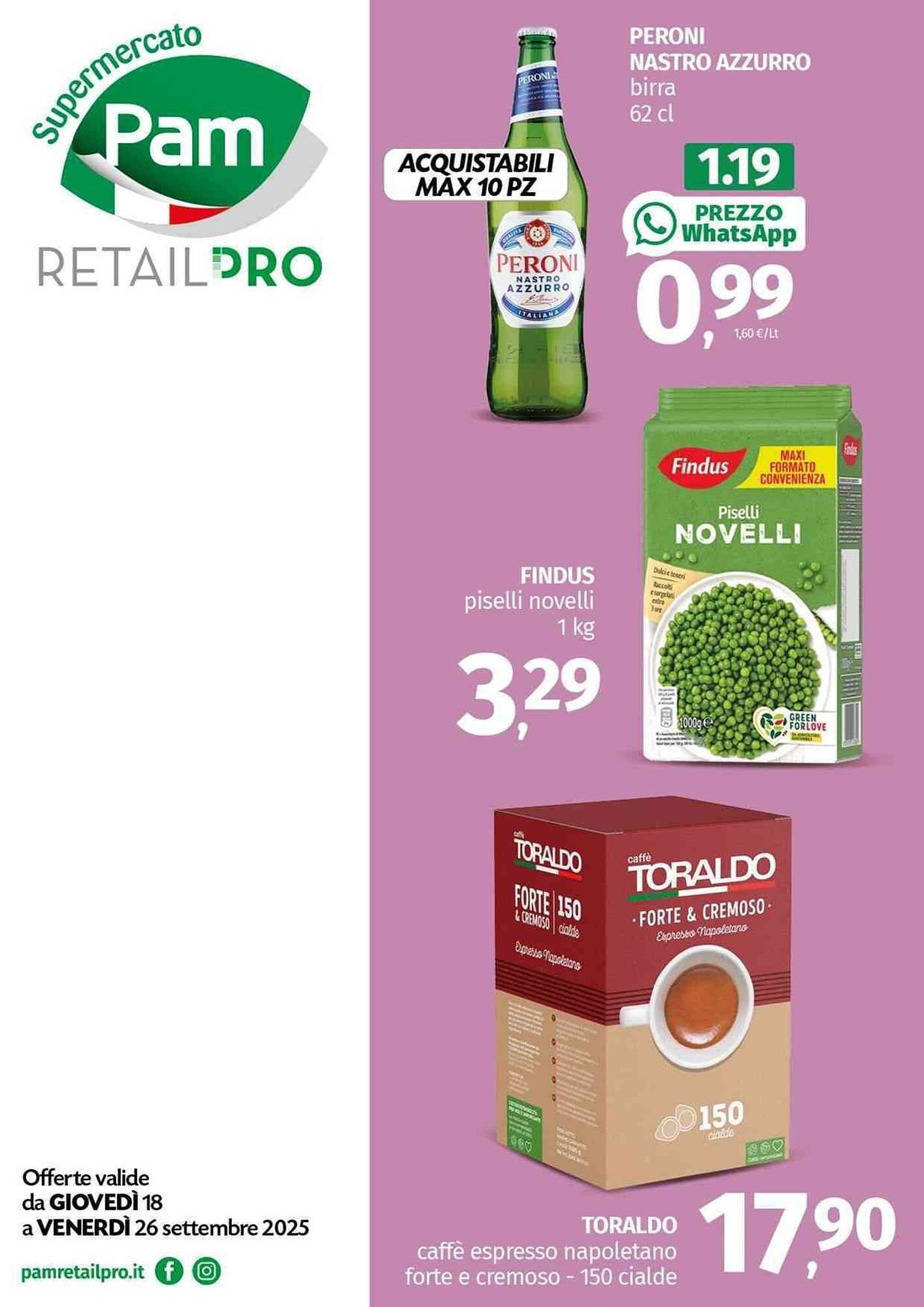 Volantino Pam (2025-09-18 - 2025-09-26)