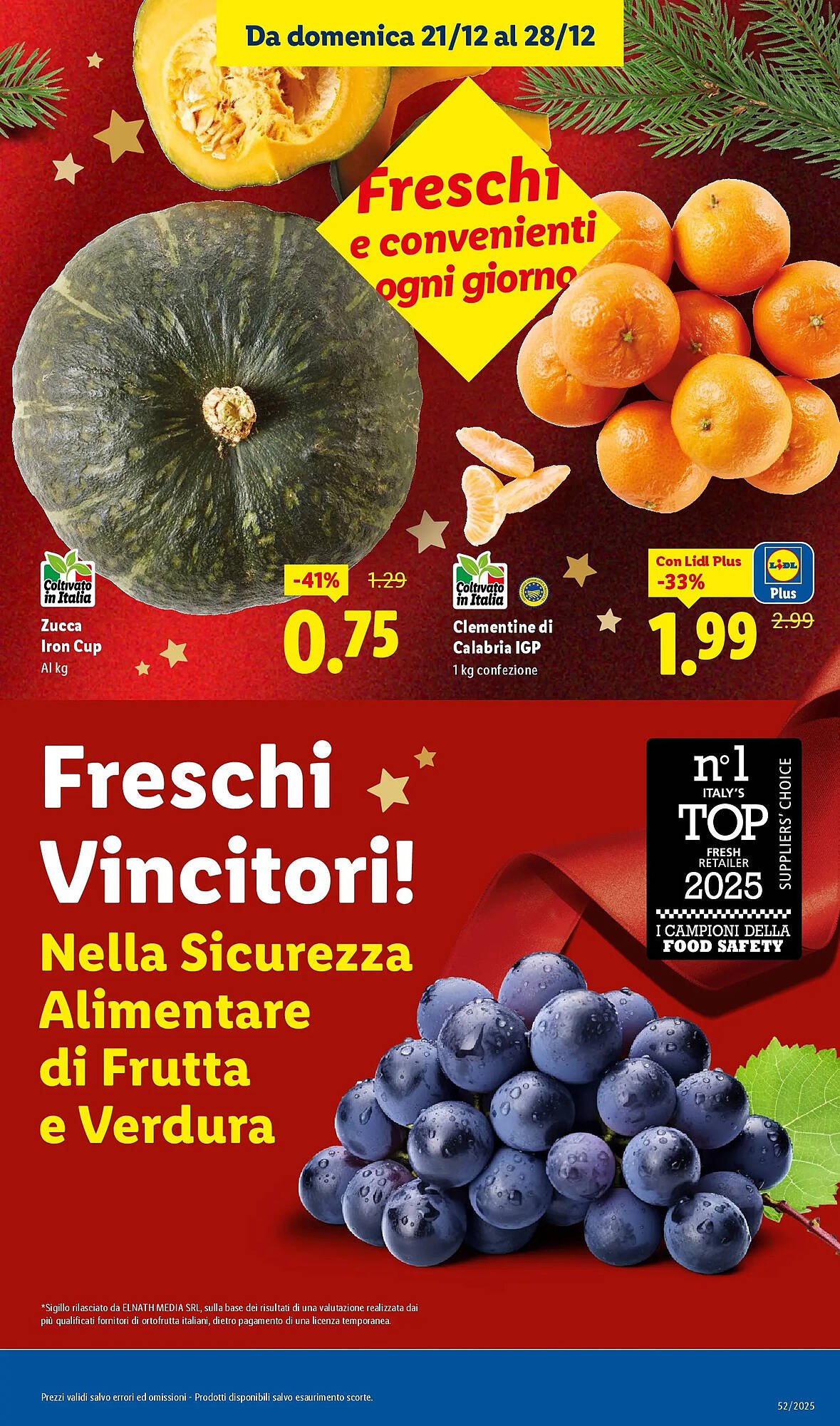 Volantino Lidl (2025-12-20 - 2025-12-25)