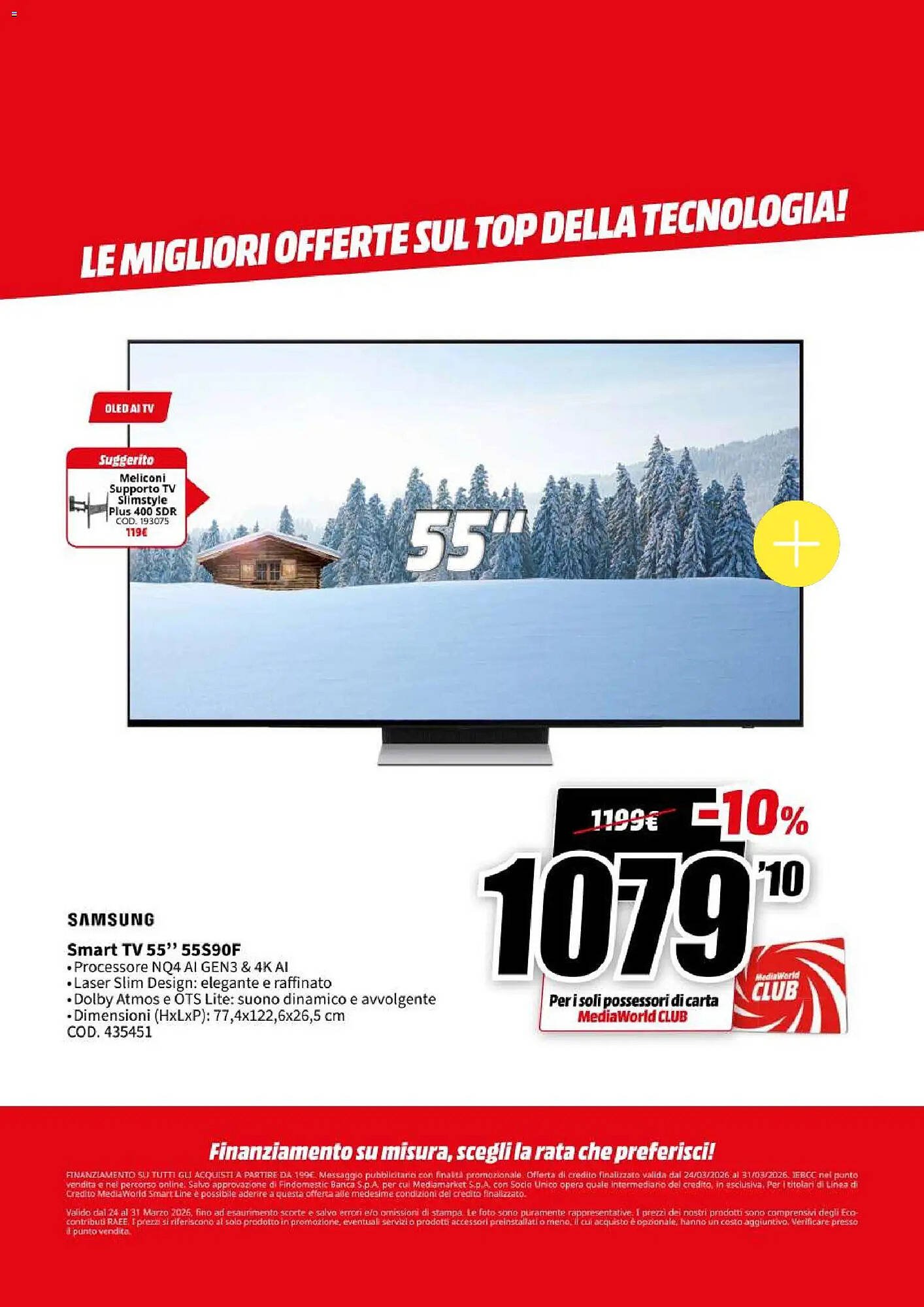 Volantino MediaWorld (2026-03-24 - 2026-03-31)