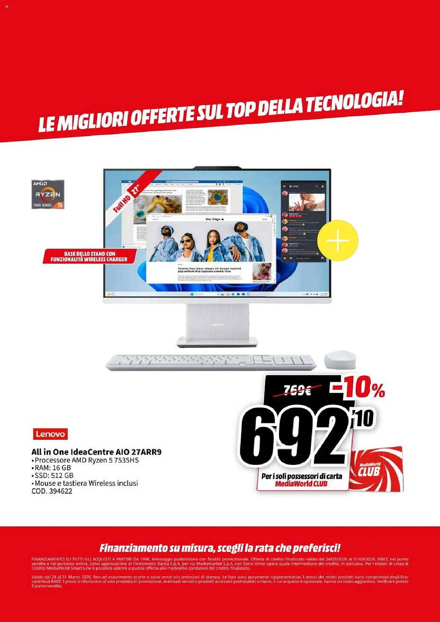 Volantino MediaWorld (2026-03-24 - 2026-03-31)