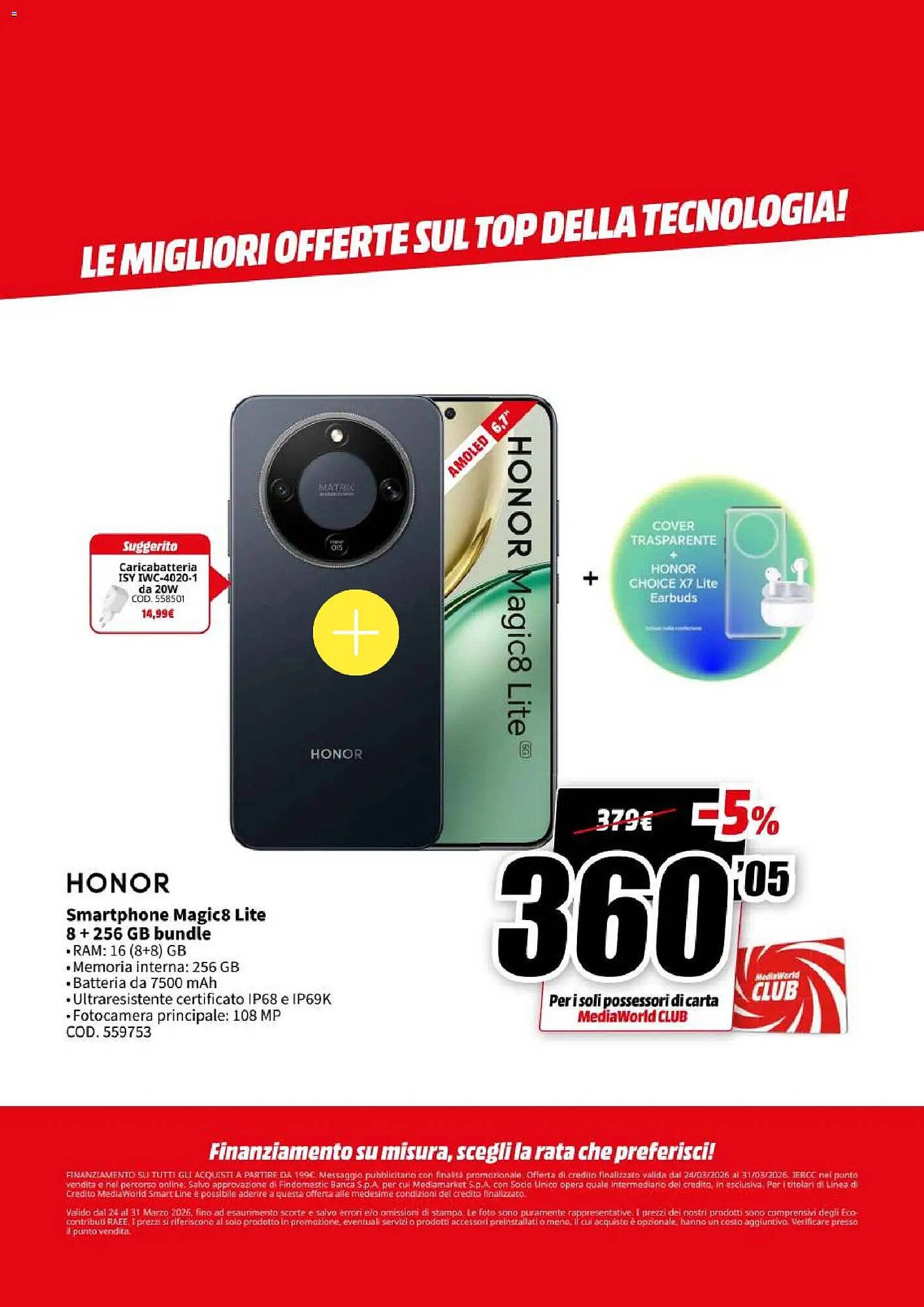 Volantino MediaWorld (2026-03-24 - 2026-03-31)