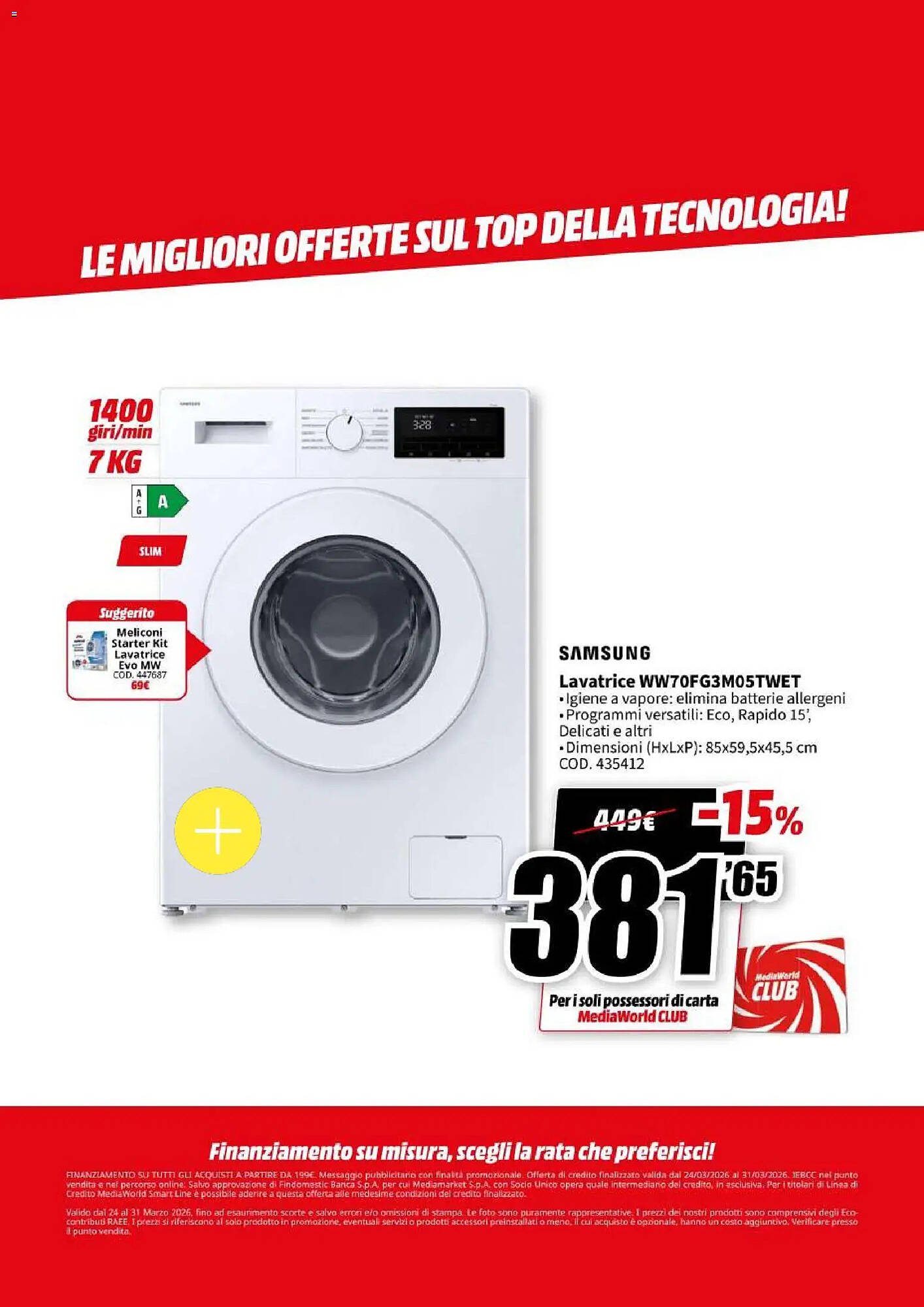 Volantino MediaWorld (2026-03-24 - 2026-03-31)