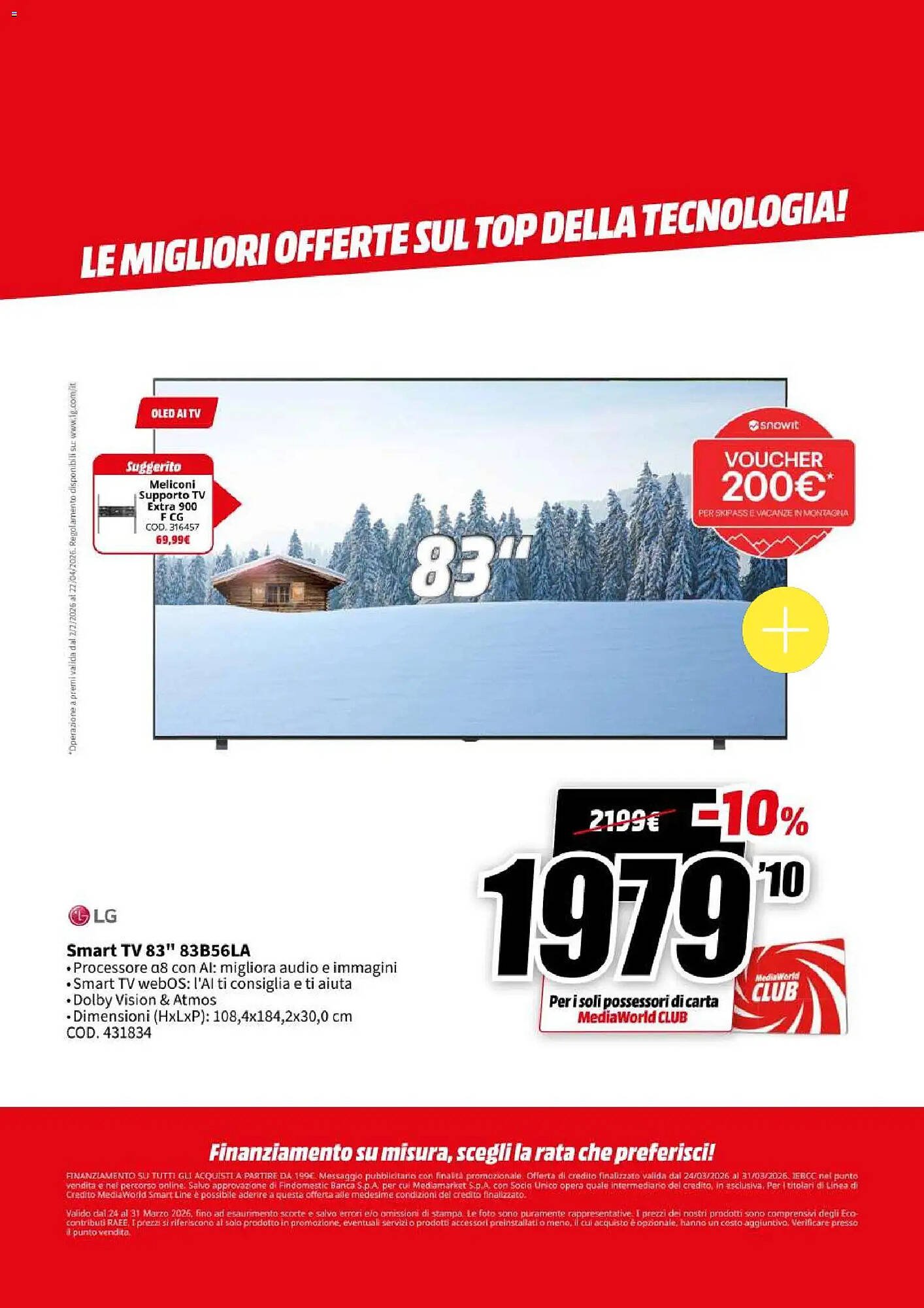 Volantino MediaWorld (2026-03-24 - 2026-03-31)
