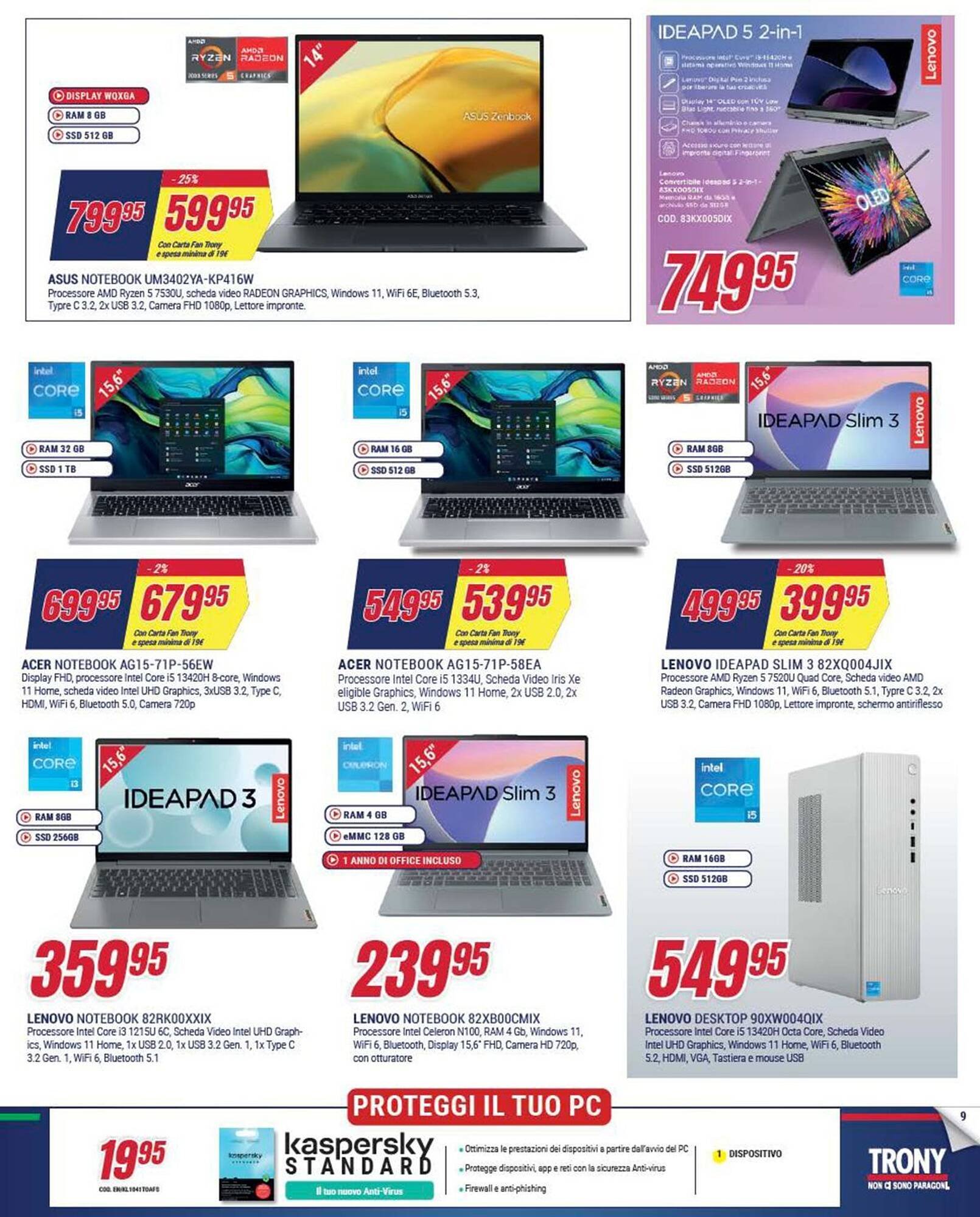 Volantino Trony (2025-12-27 - 2026-01-14)