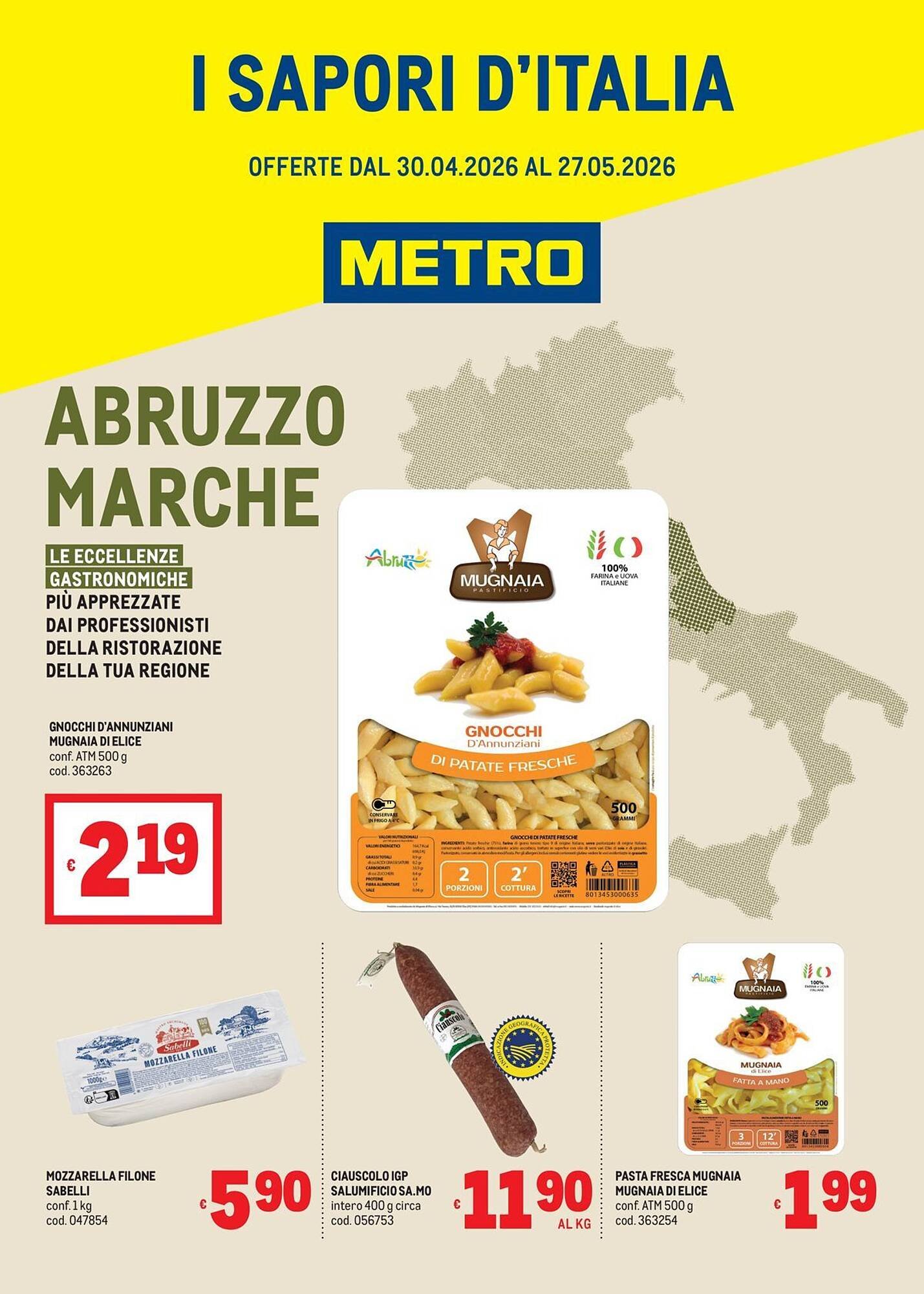 Volantino Metro (2026-05-04 - 2026-05-27)