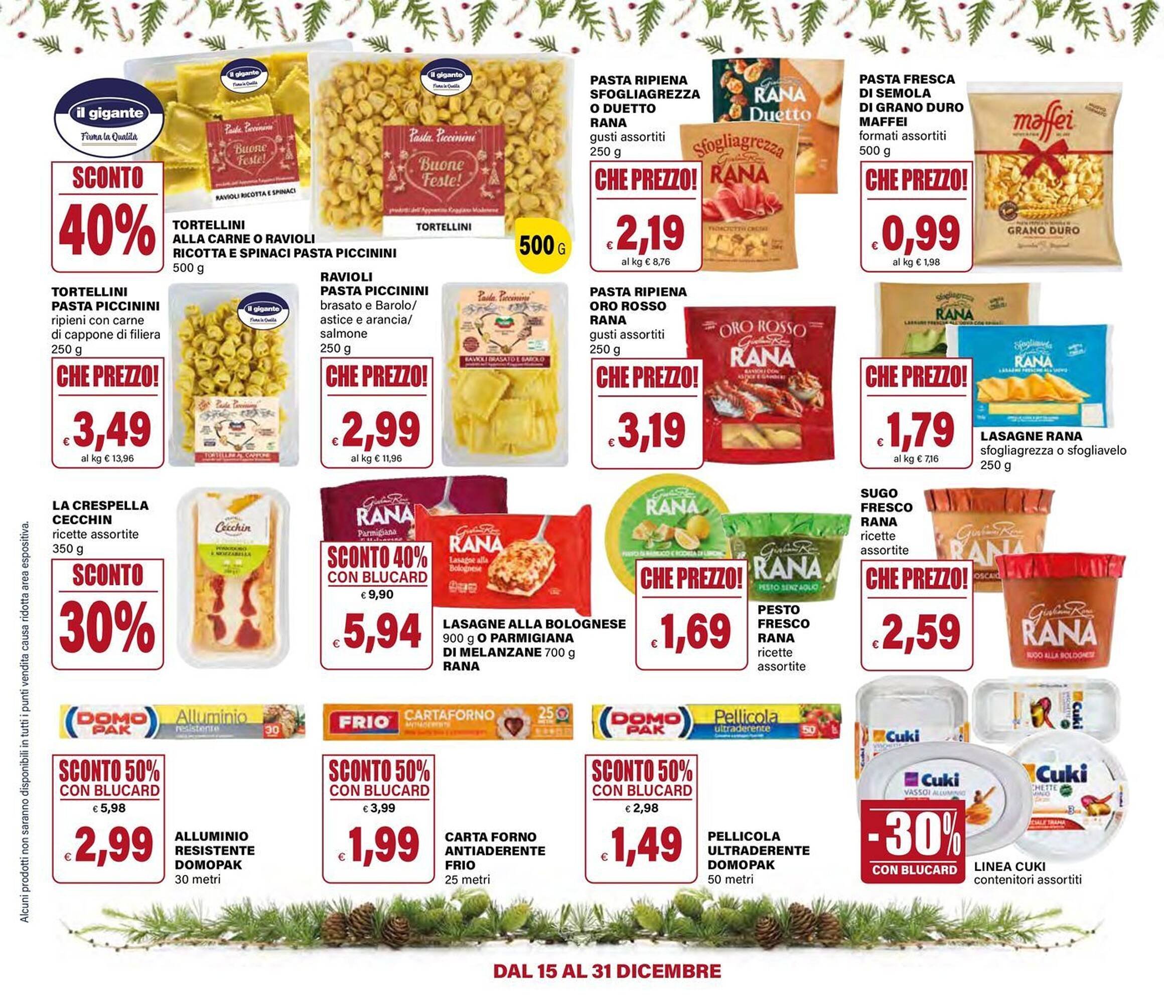 Volantino Il Gigante (2025-12-15 - 2025-12-31)