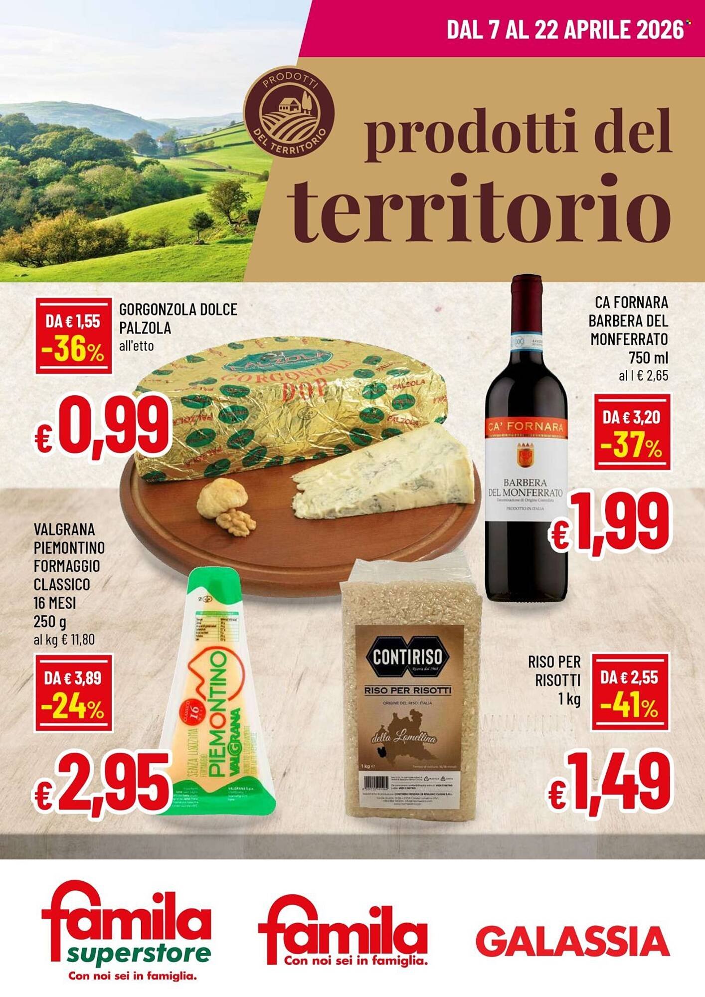 Volantino Famila (2026-04-07 - 2026-04-22)