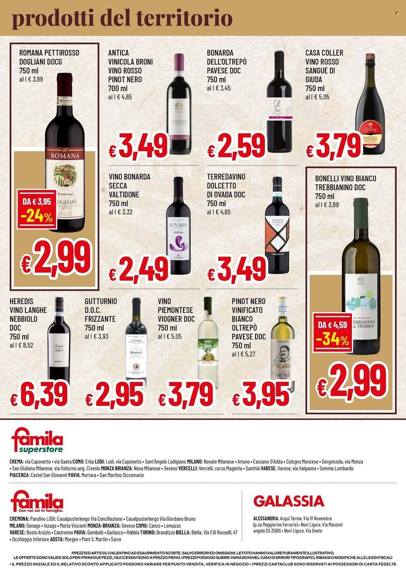 Volantino Famila (2026-04-07 - 2026-04-22)