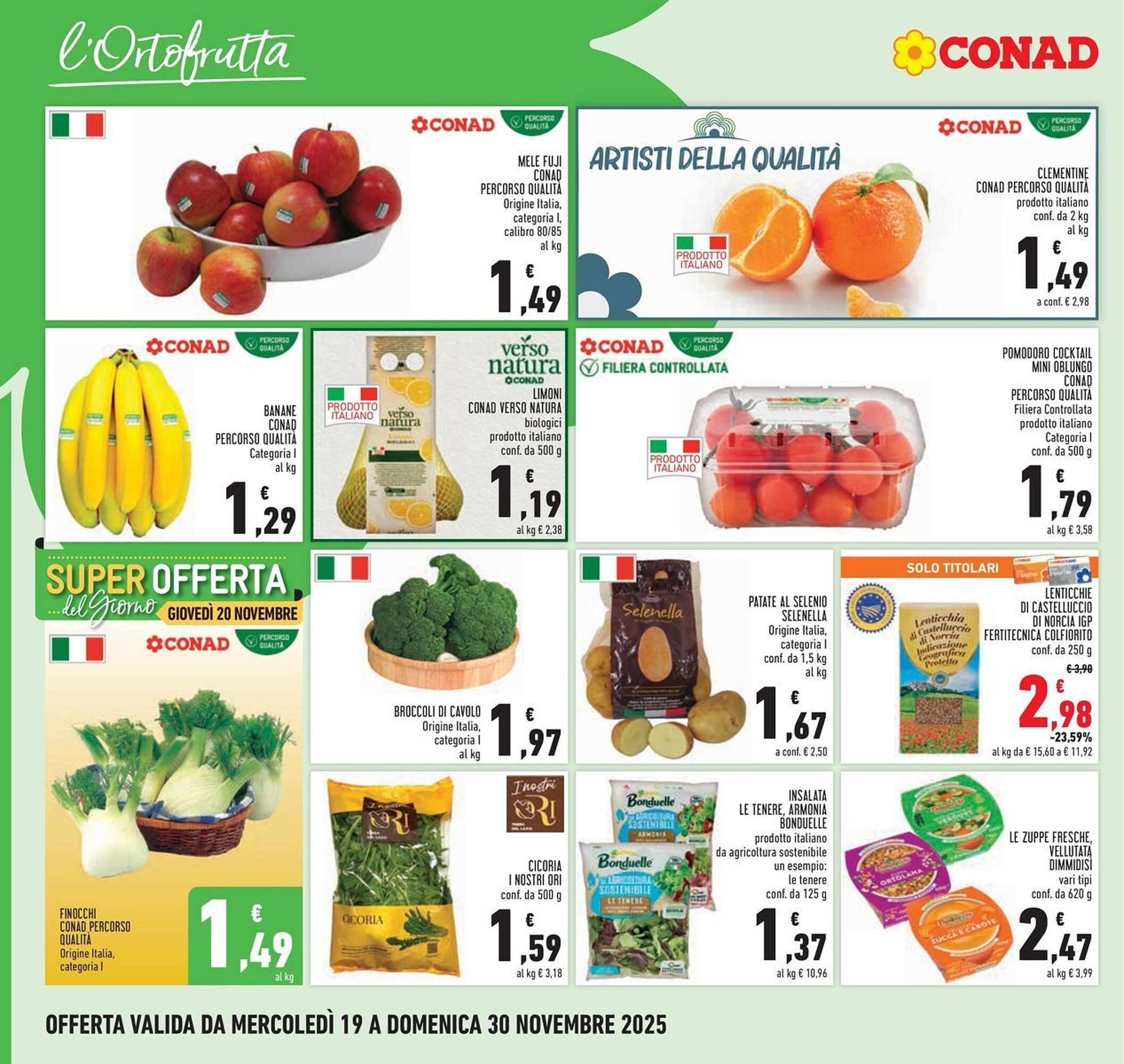 Volantino Conad (2025-11-19 - 2025-11-30)